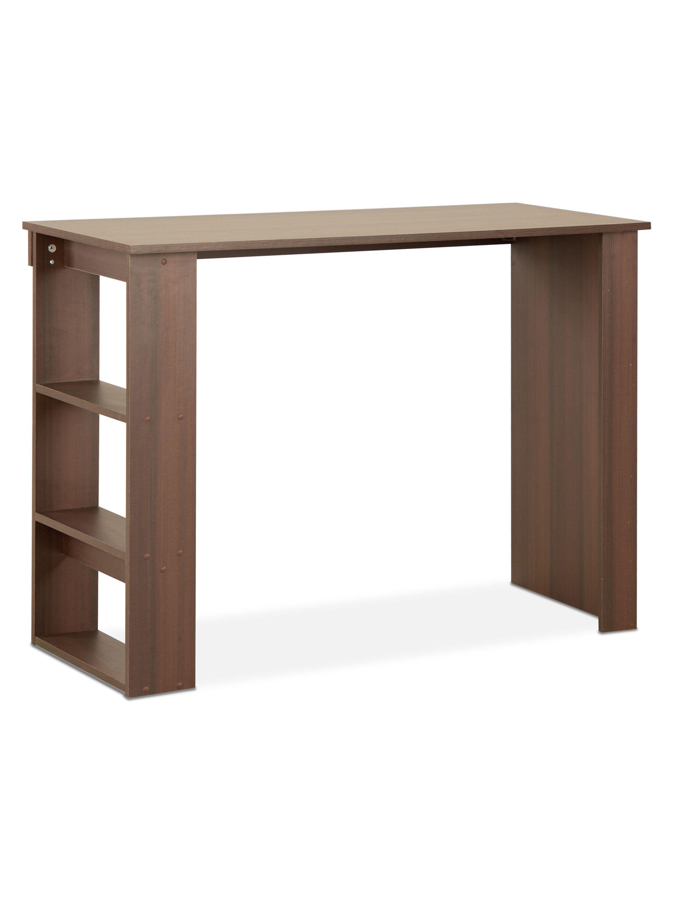 Escritorio 2 Repisas Laterales Chocolate-2