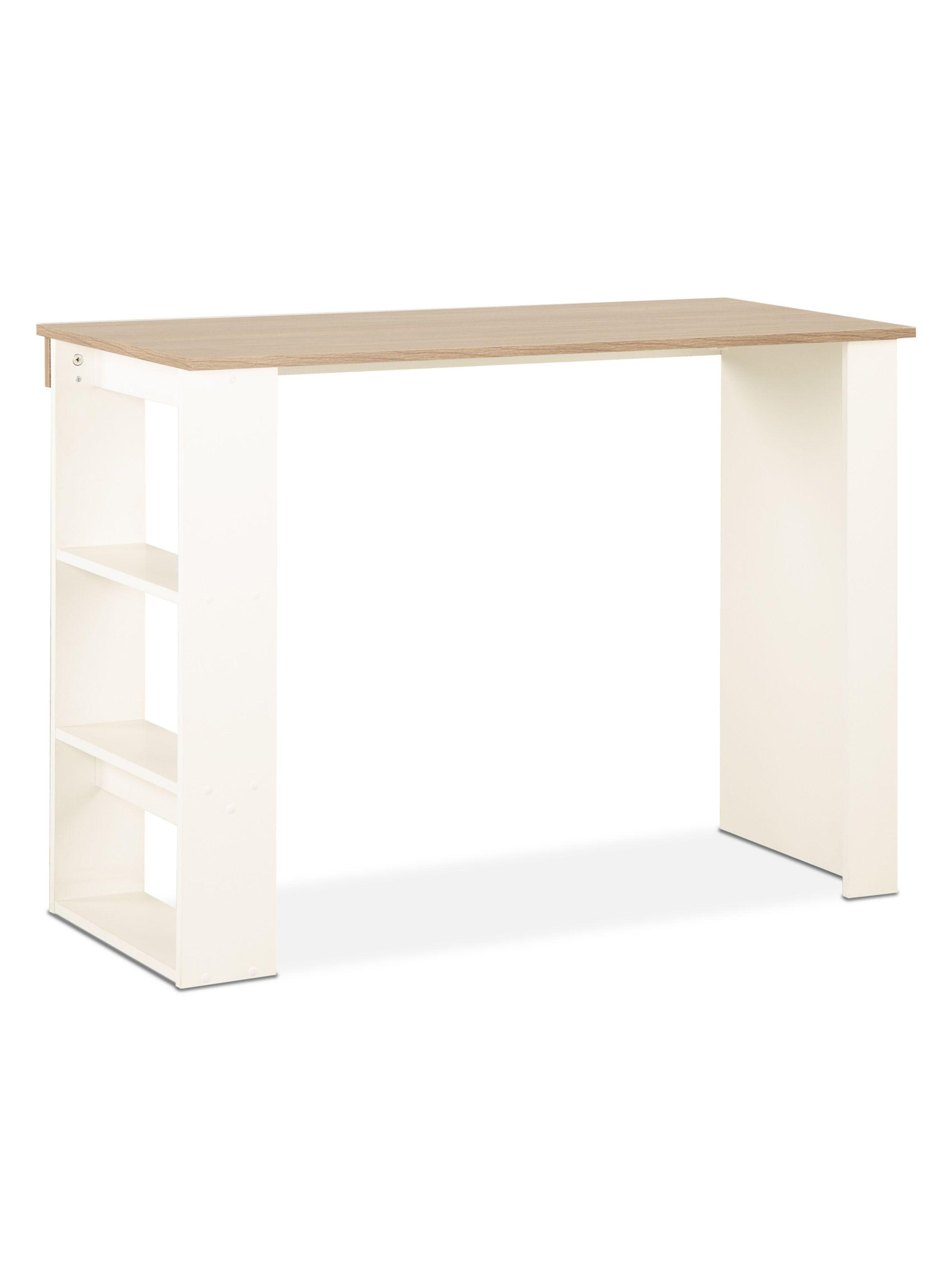 Escritorio 2 Repisas Laterales Bicolor-2