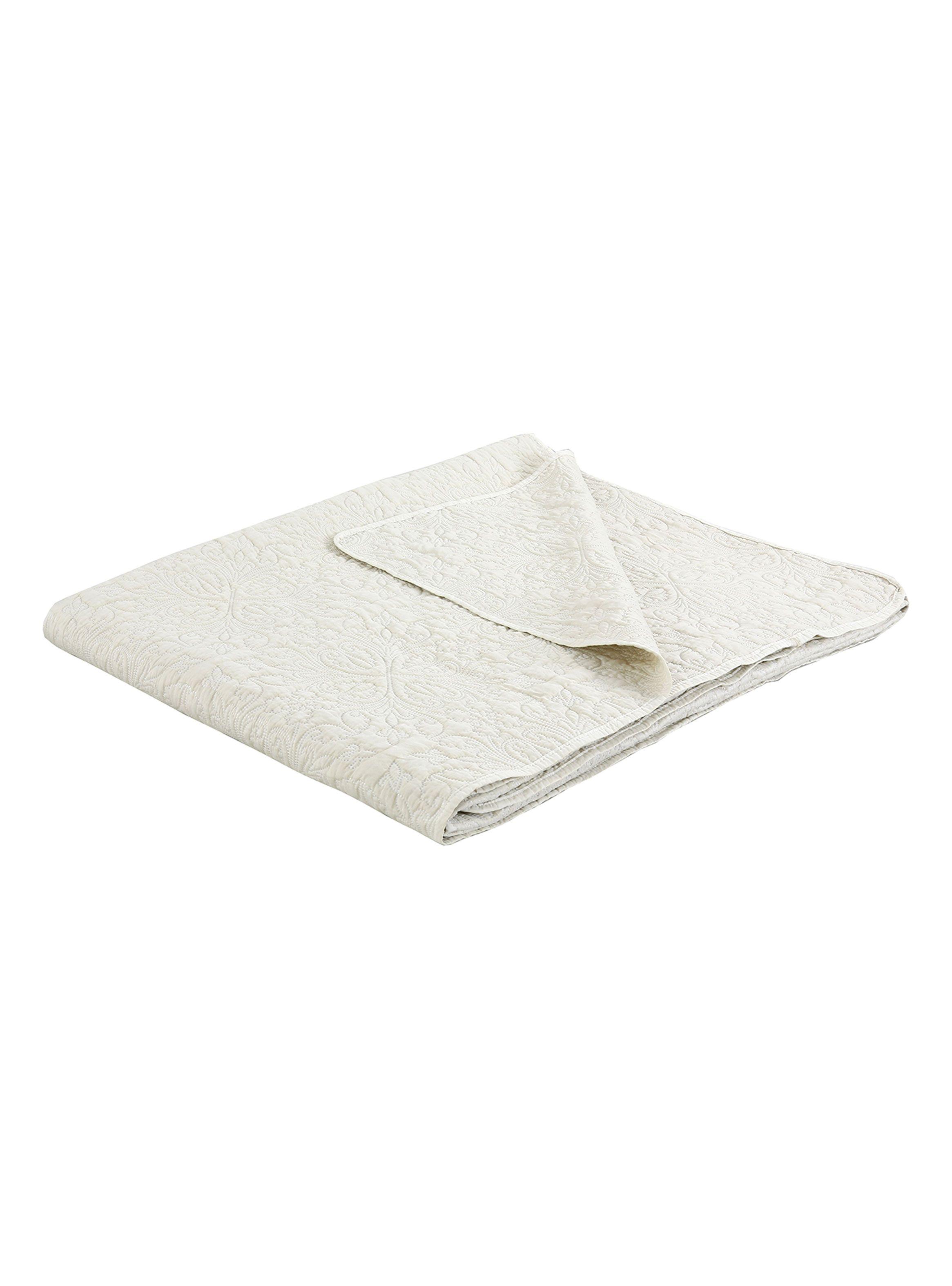 Quilt Microfibra Floral Natural 180 x 240 cm-1