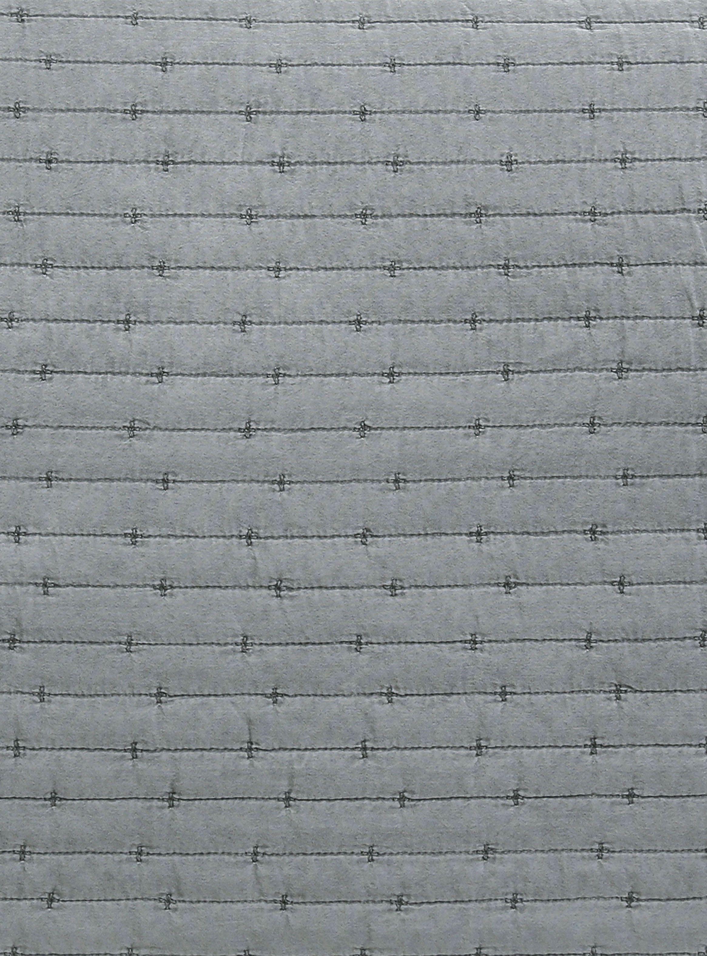 Quilt Microfibra Patchwork Gris 230 x 240 cm-2