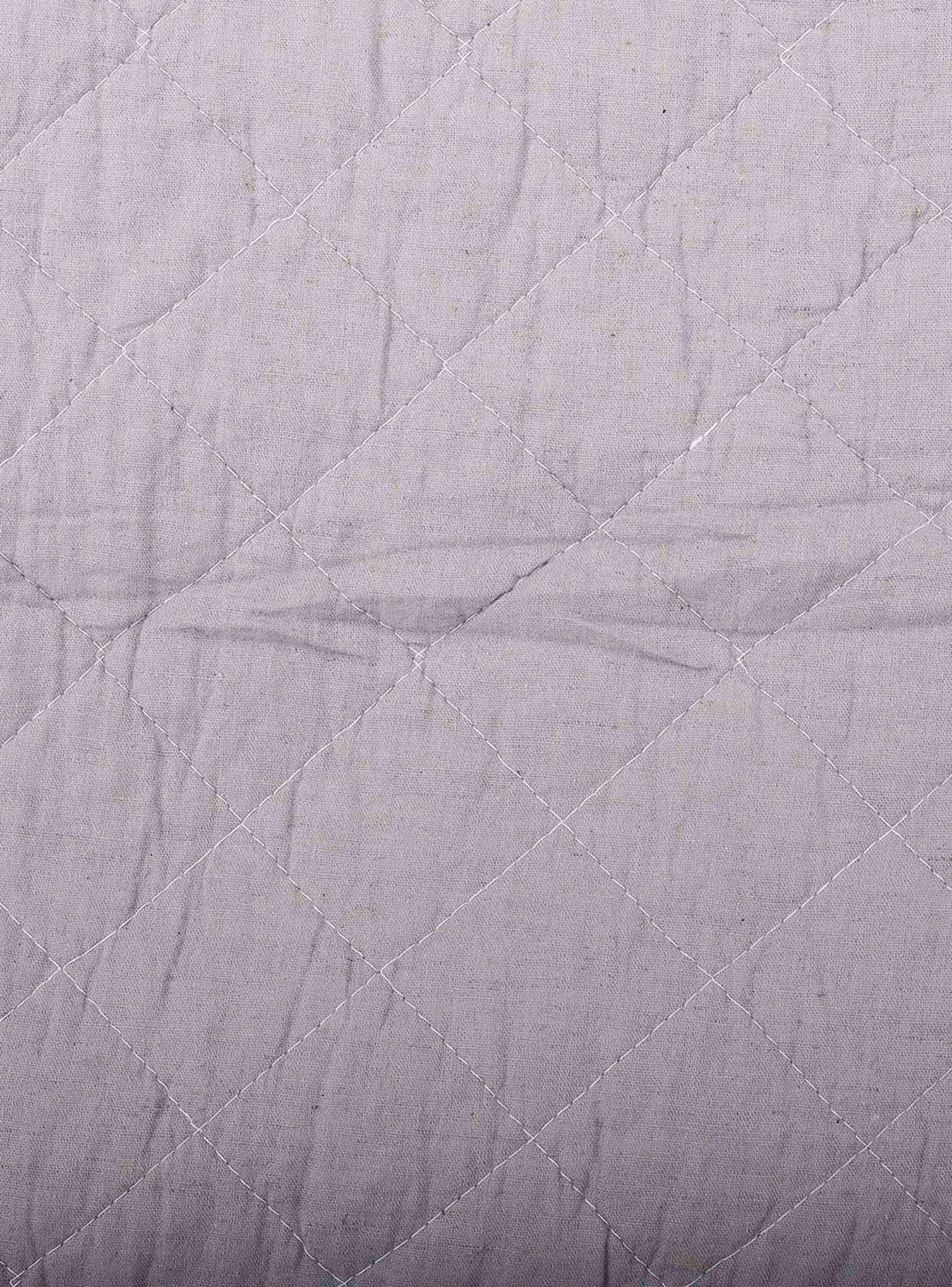Quilt Súper King Hebra Fibra Gris-2