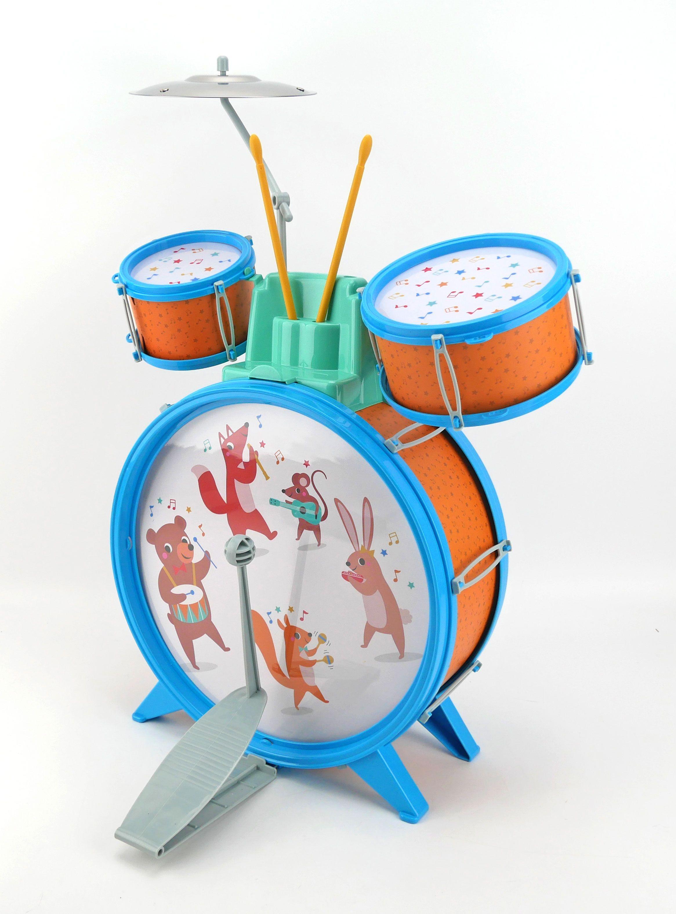 Kit Batería Musical Naranjo-2