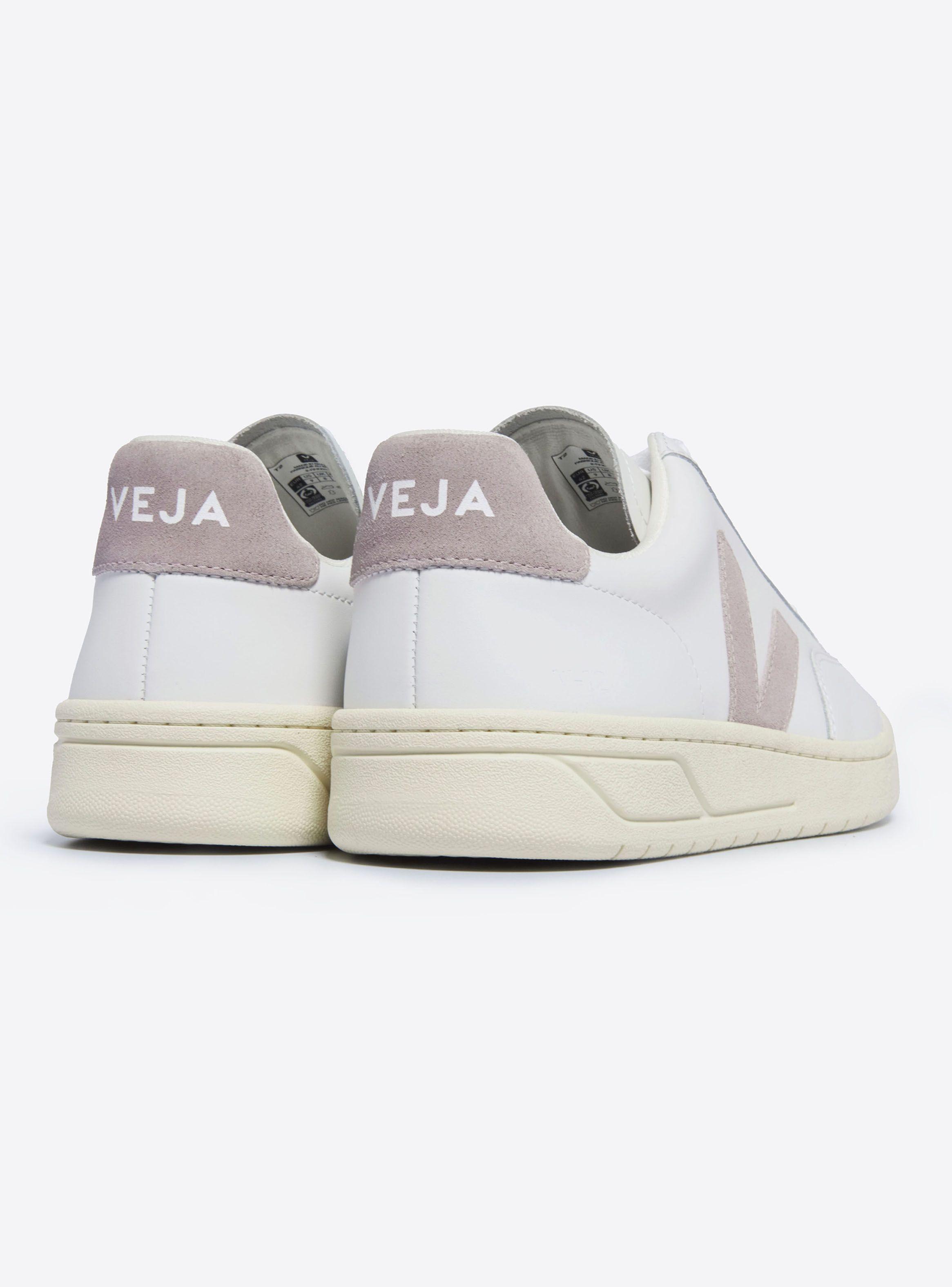 Zapatilla Urbana Cuero Mujer V-12 Leather White Babe-2