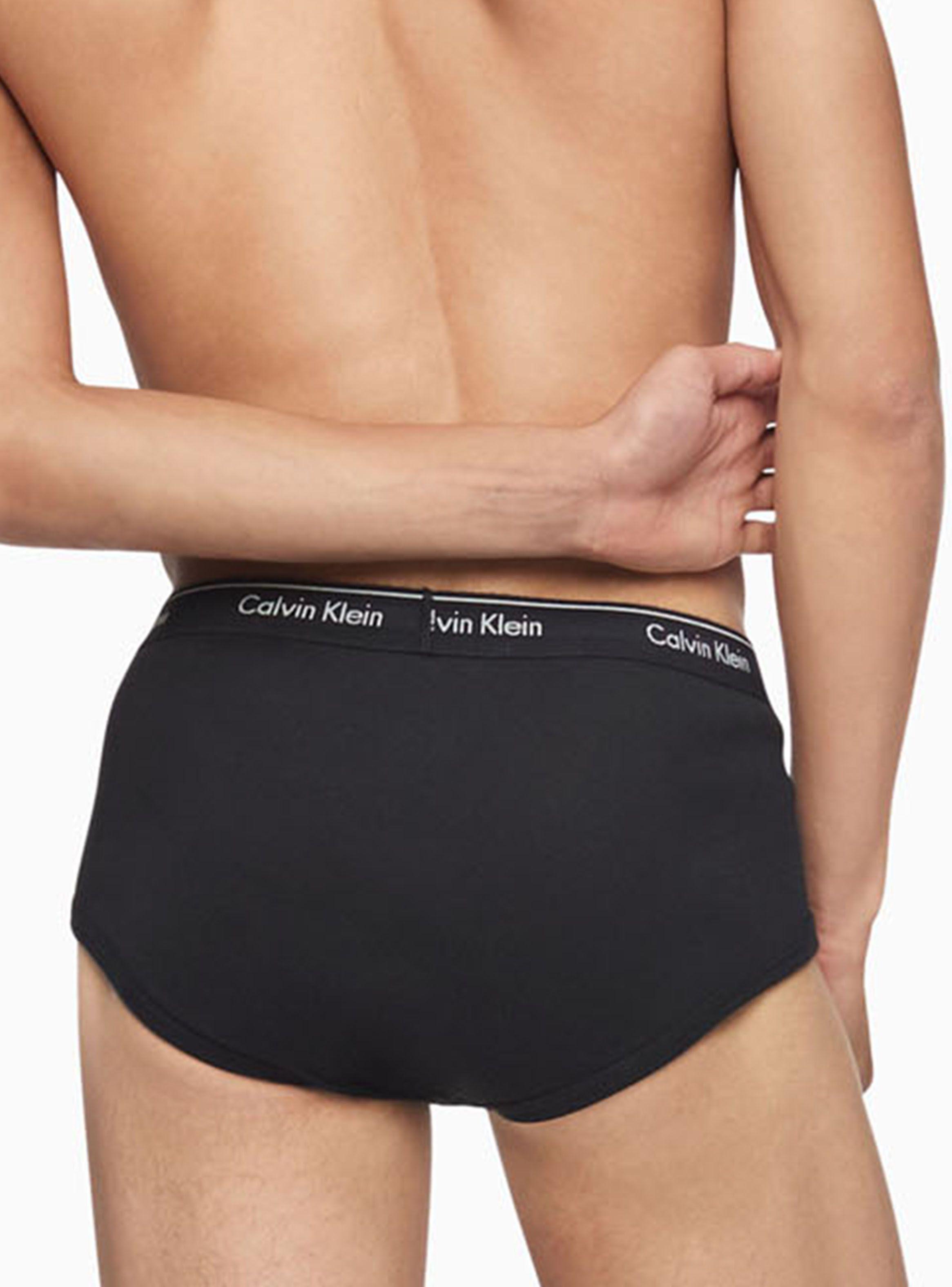 Calzoncillo Slip Calvin Klein 4 Unidades-2