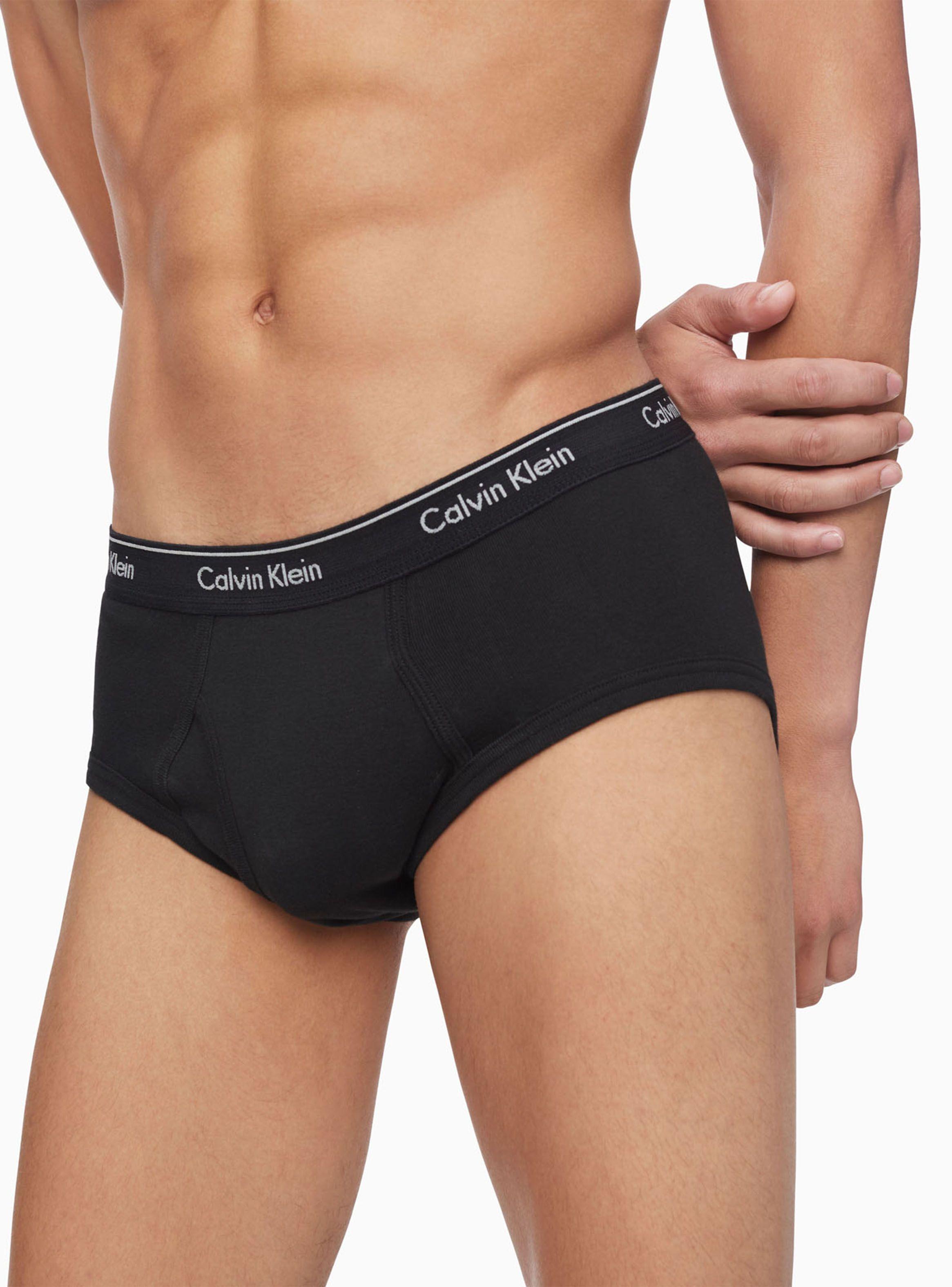 Calzoncillo Slip Calvin Klein 4 Unidades-3