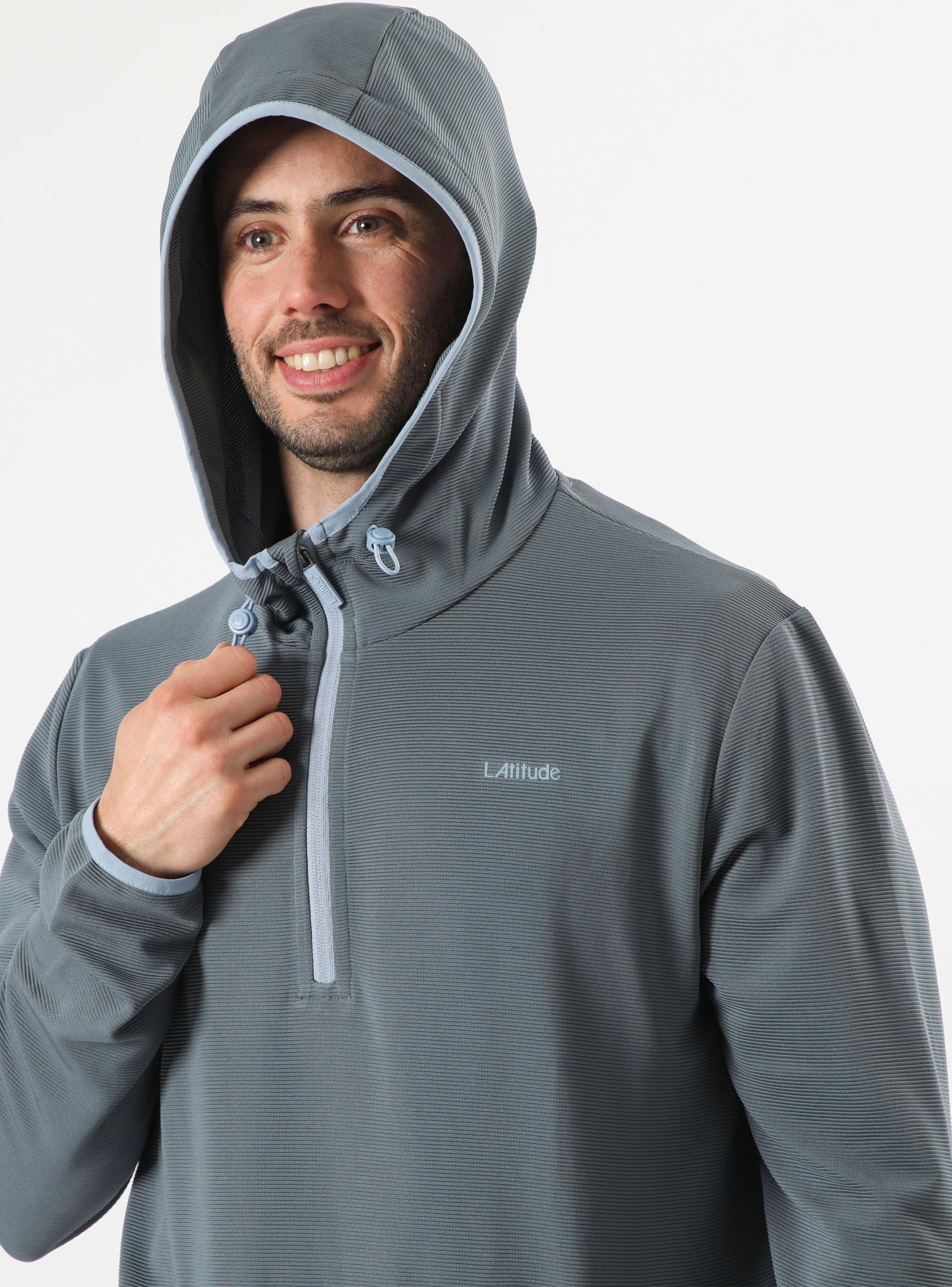 Polerón Manga Larga Liviano 1/4 Zip-2