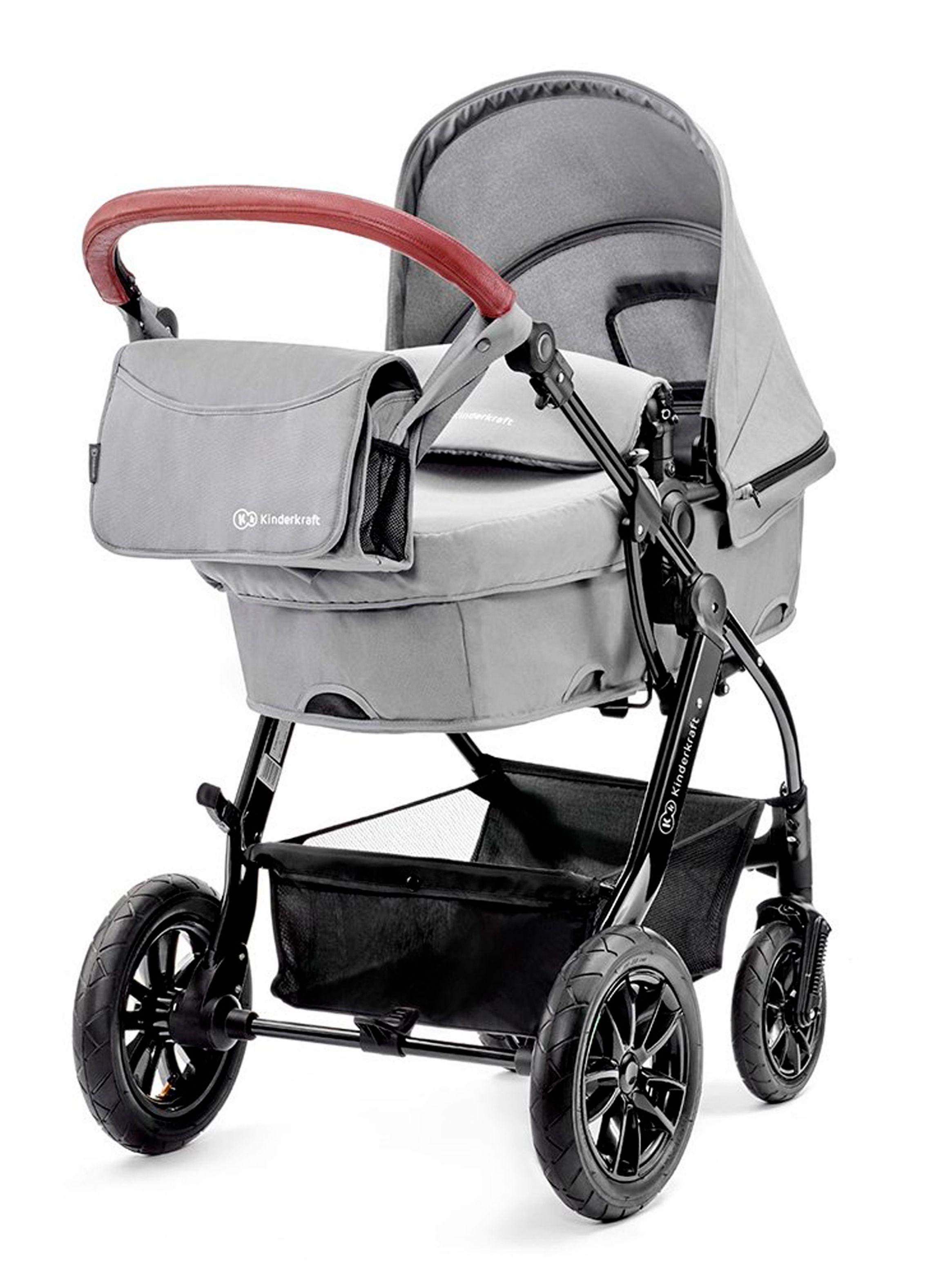 Coche de Paseo Moov 2 en 1 Gris-1