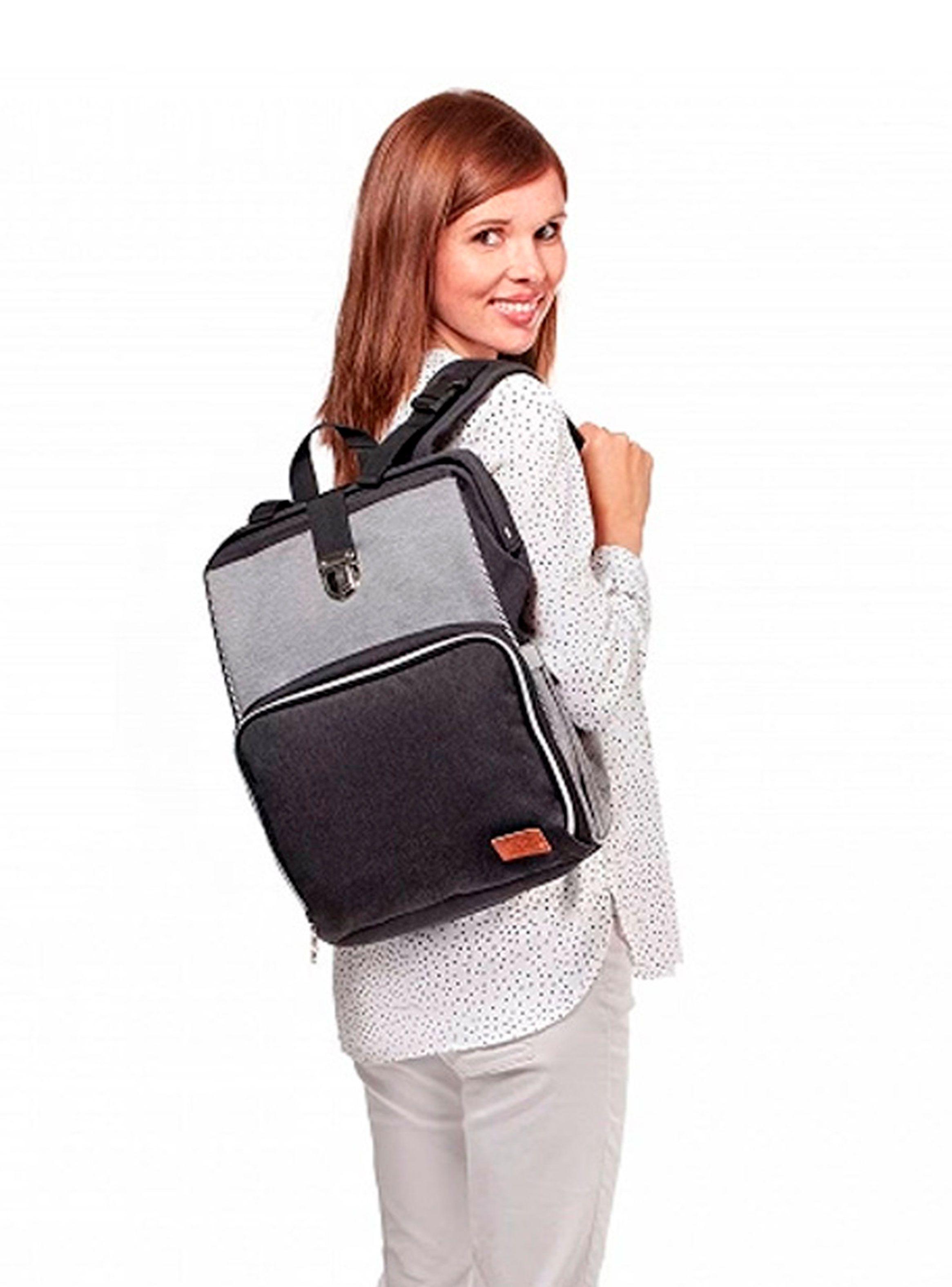 Mochila Para Bebes Molly Negro-4