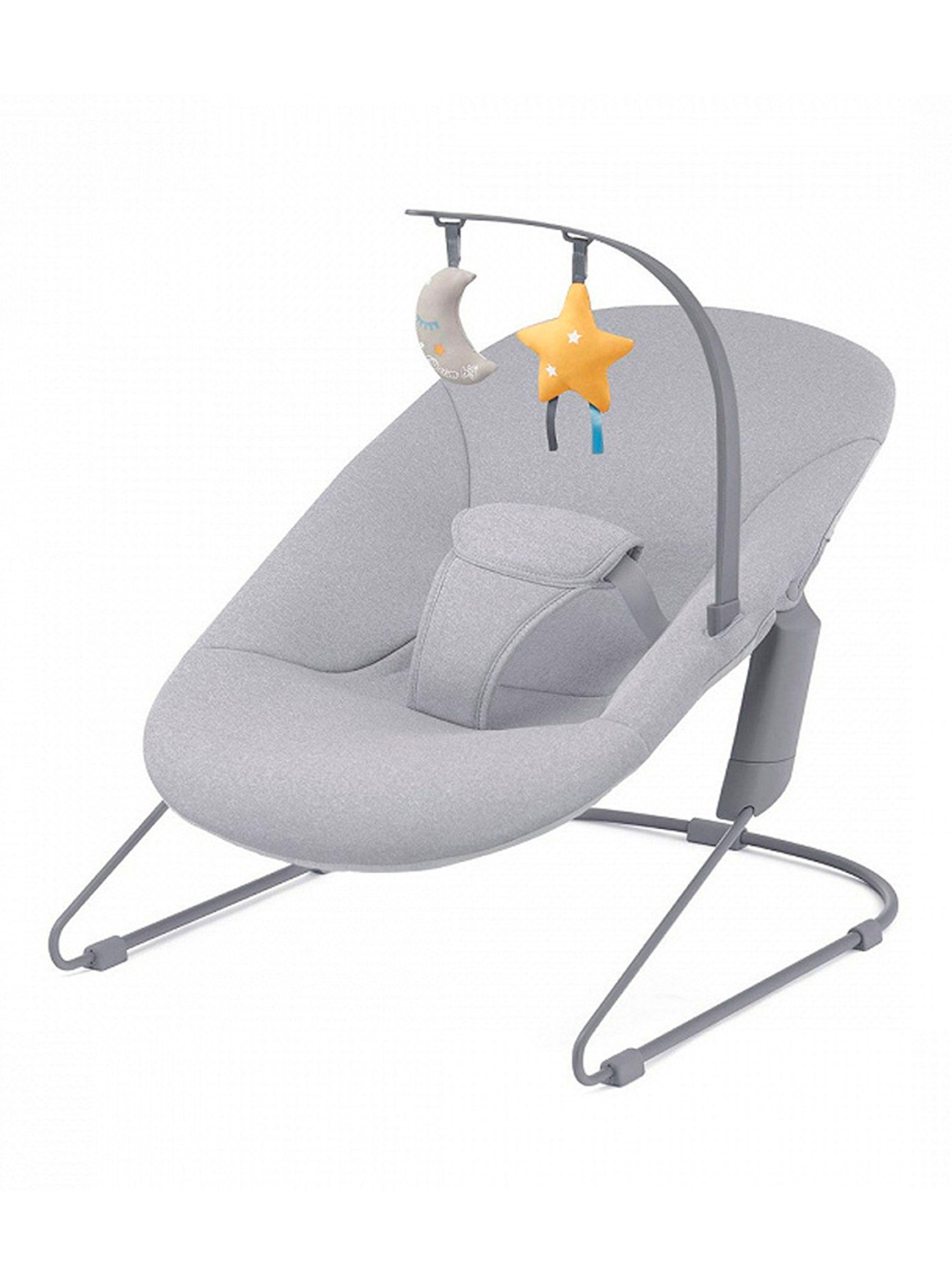 Silla Nido Mecedora Calmee Gris-0