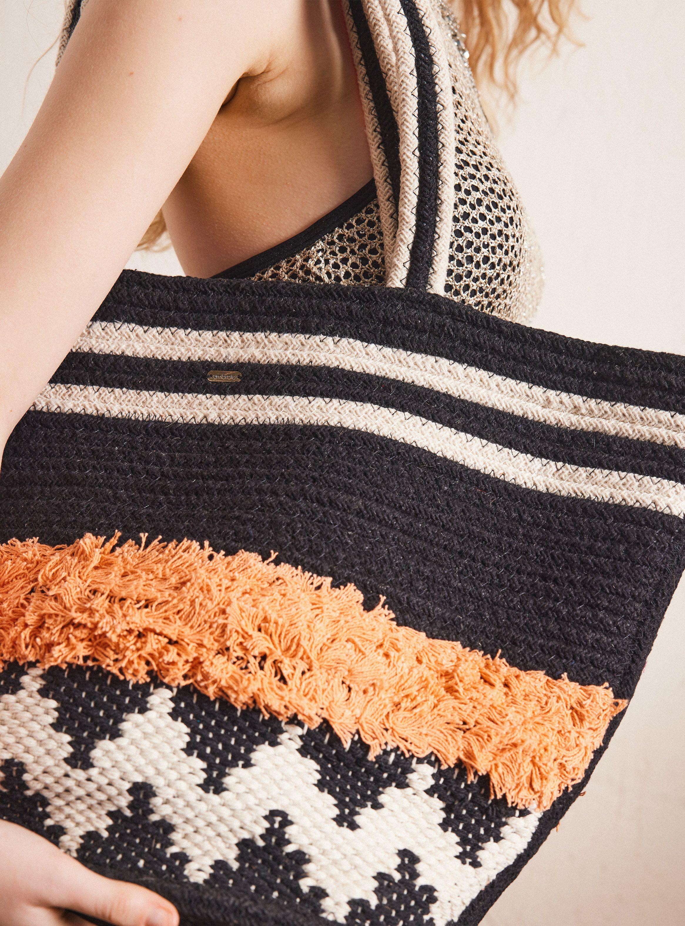 Bolso de Playa Tote Etnica India-1