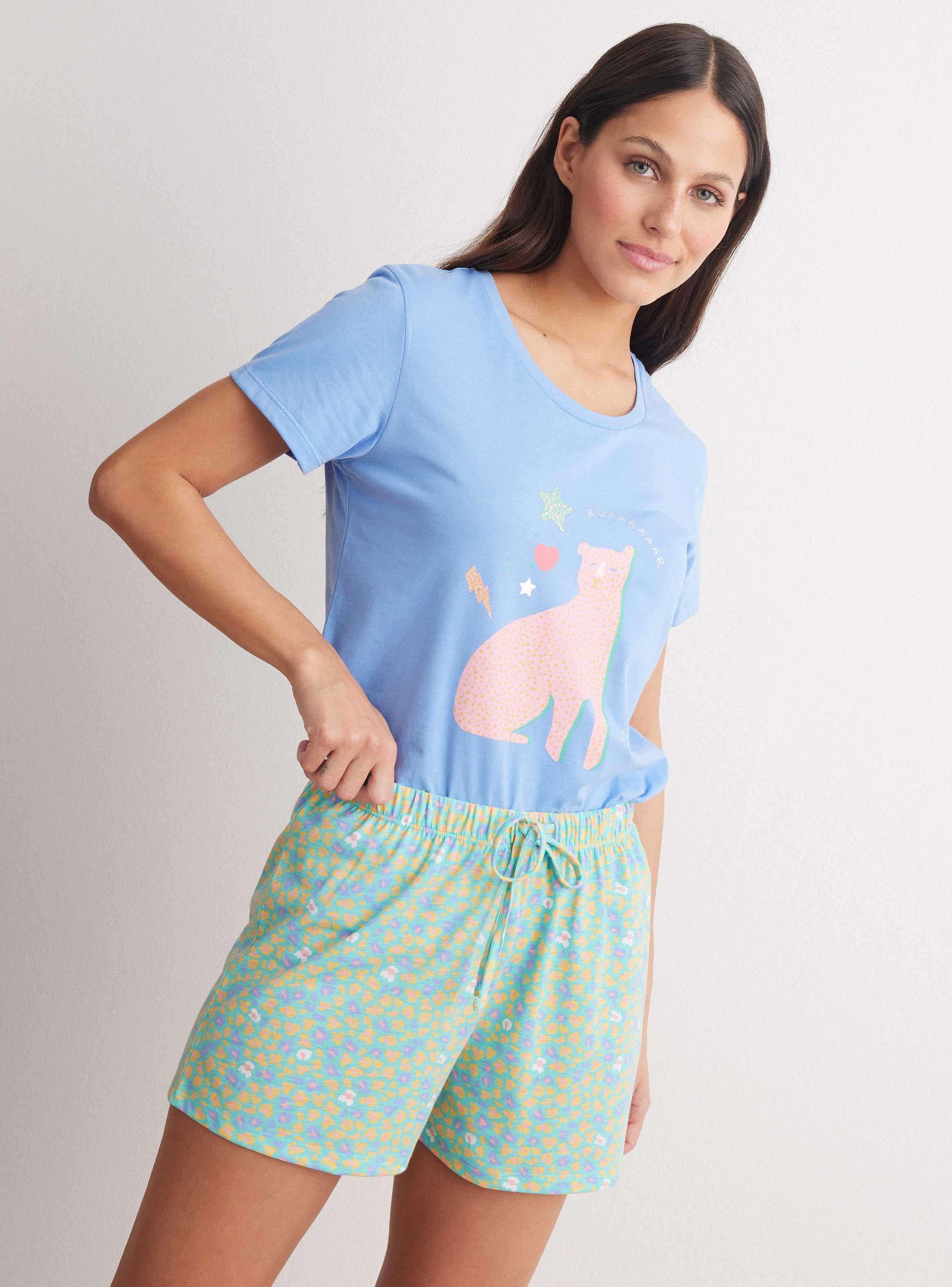 Short Pijama Full Diseño Print Ármalo-0