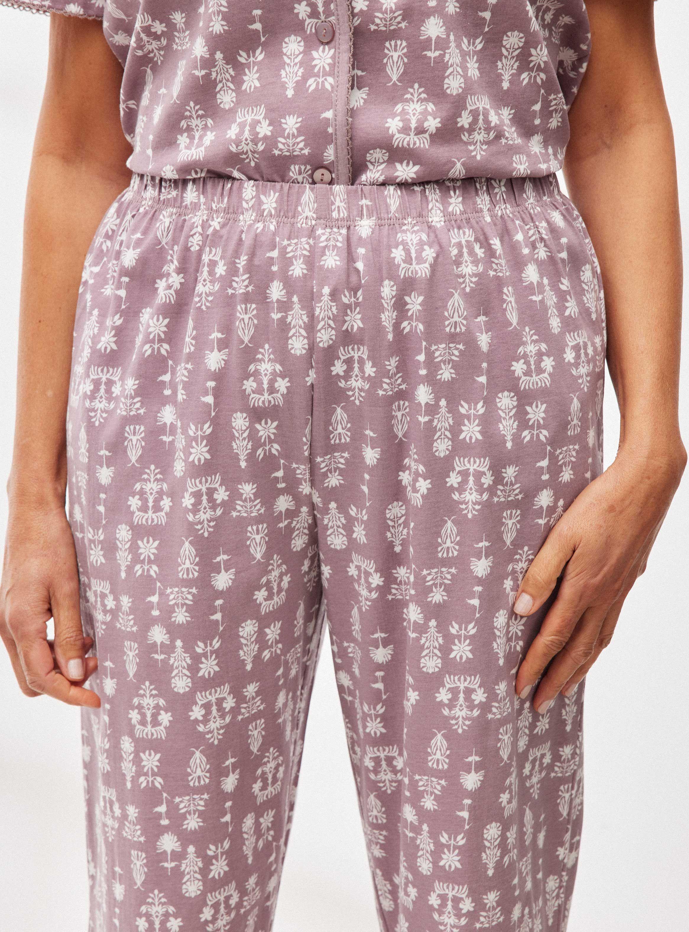 Pijama AbotonadoFull Print-3