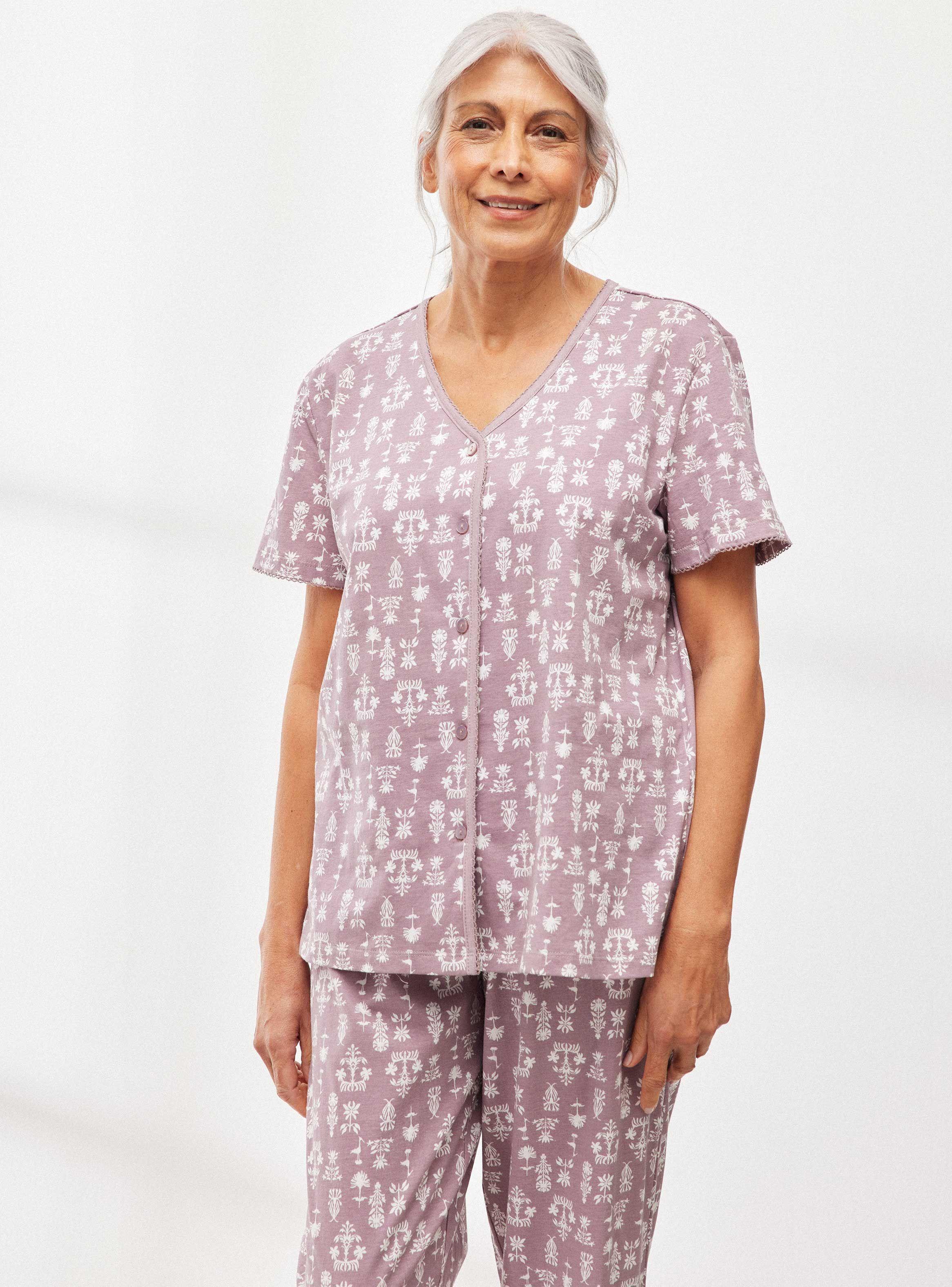 Pijama AbotonadoFull Print-0