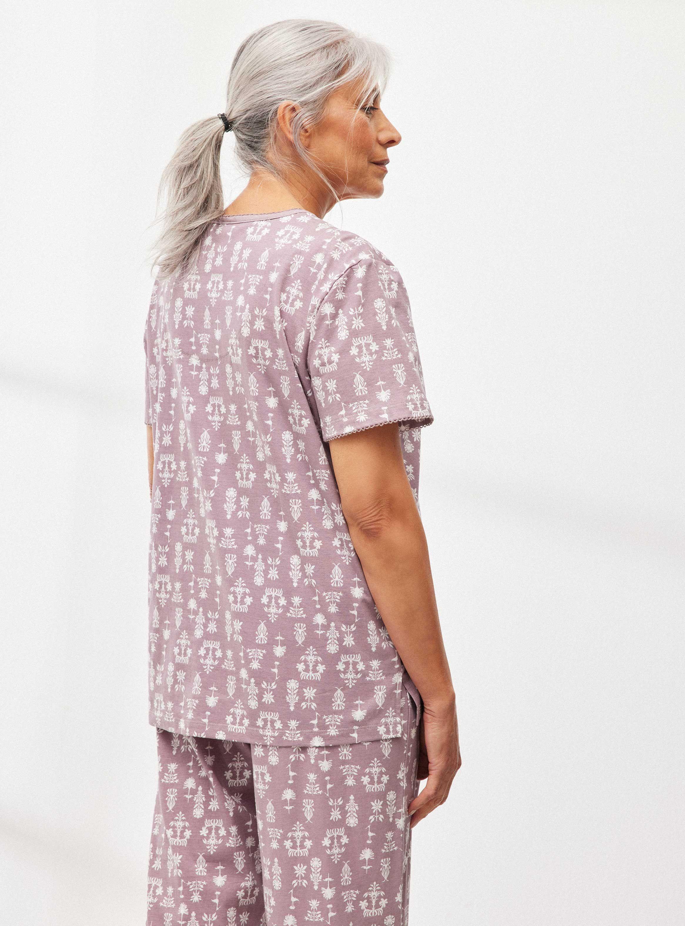 Pijama AbotonadoFull Print-1