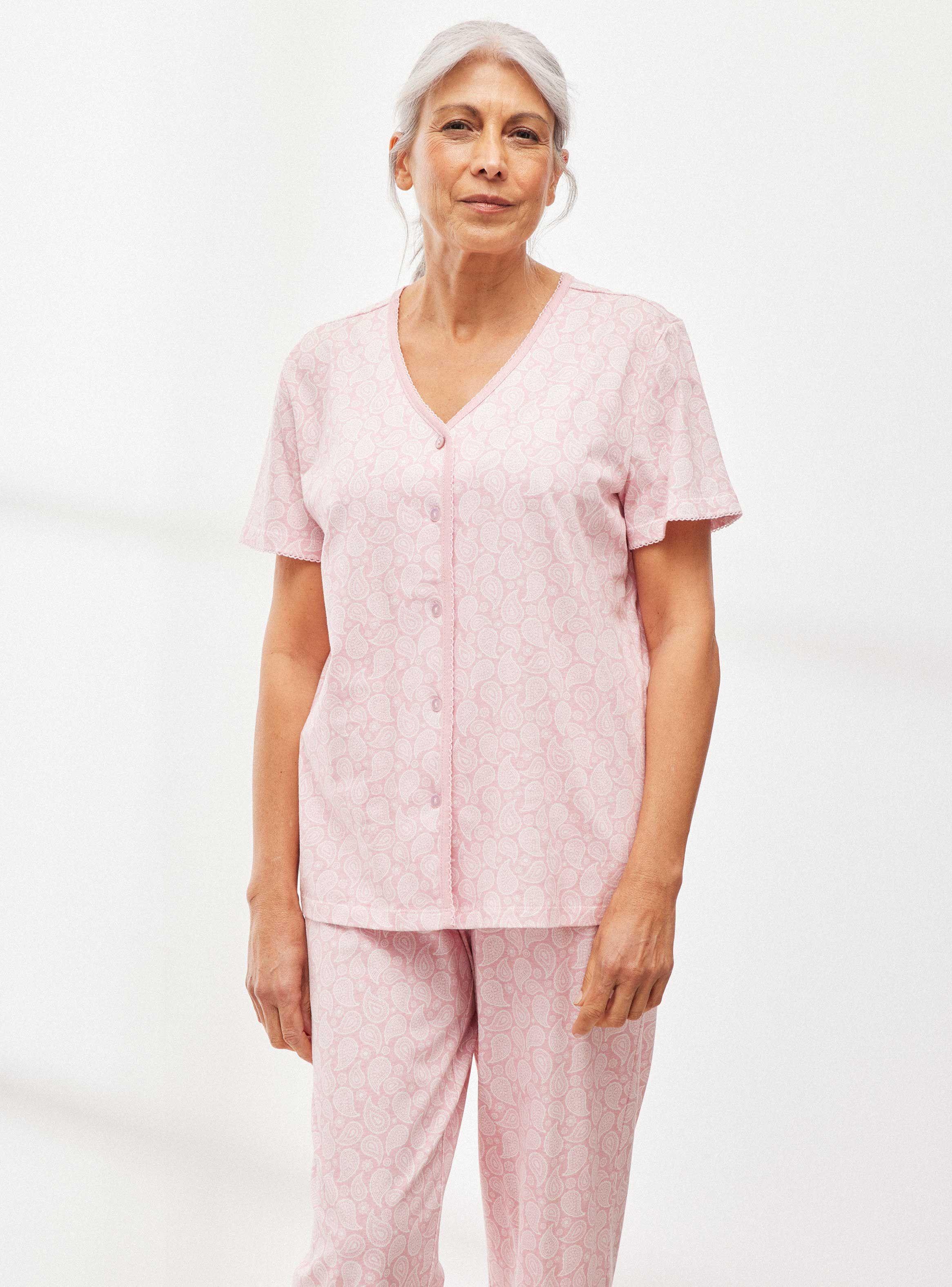 Pijama AbotonadoFull Print-0