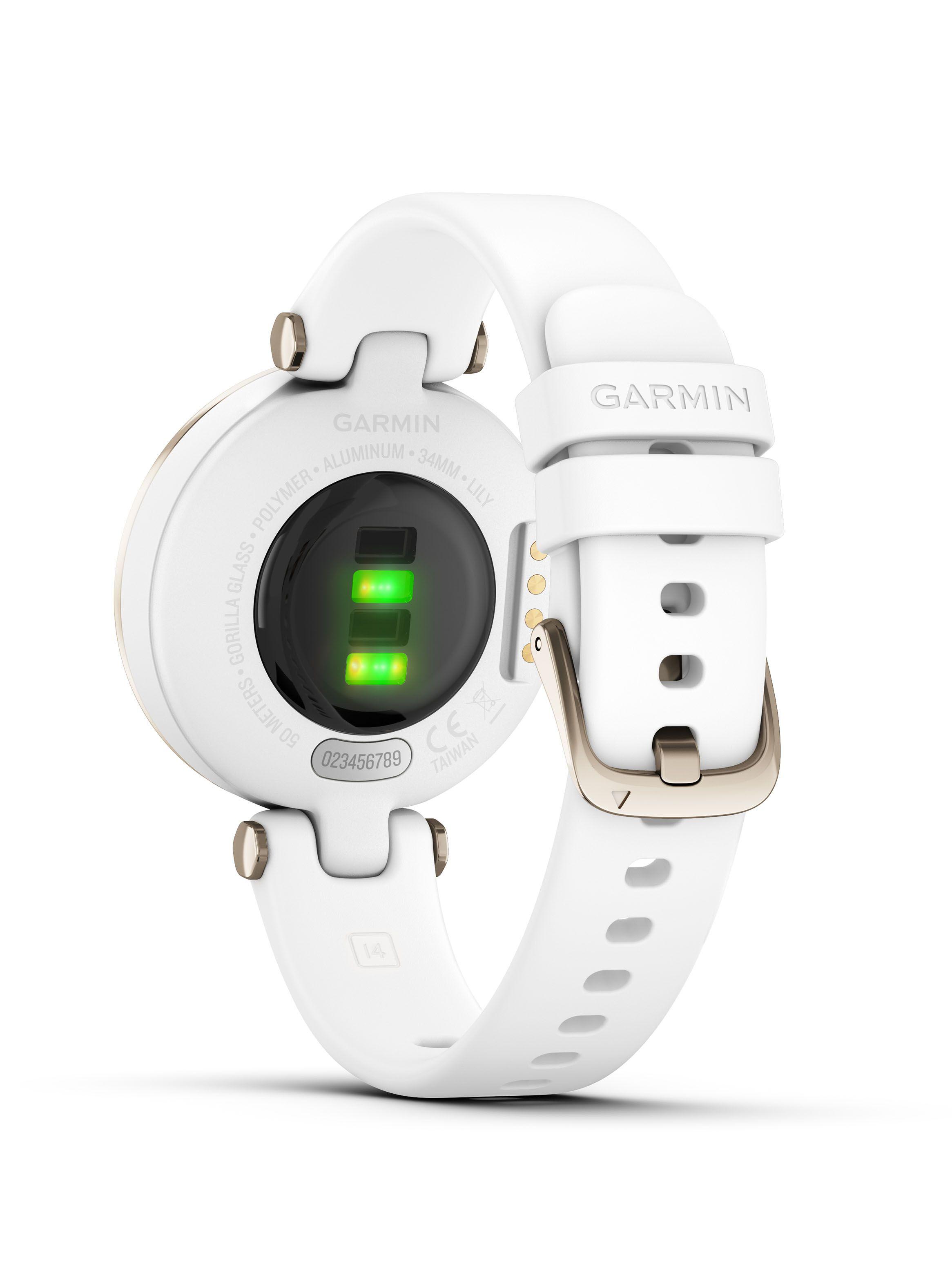 Smartwatch Garmin Lily Blanco Silicona-3