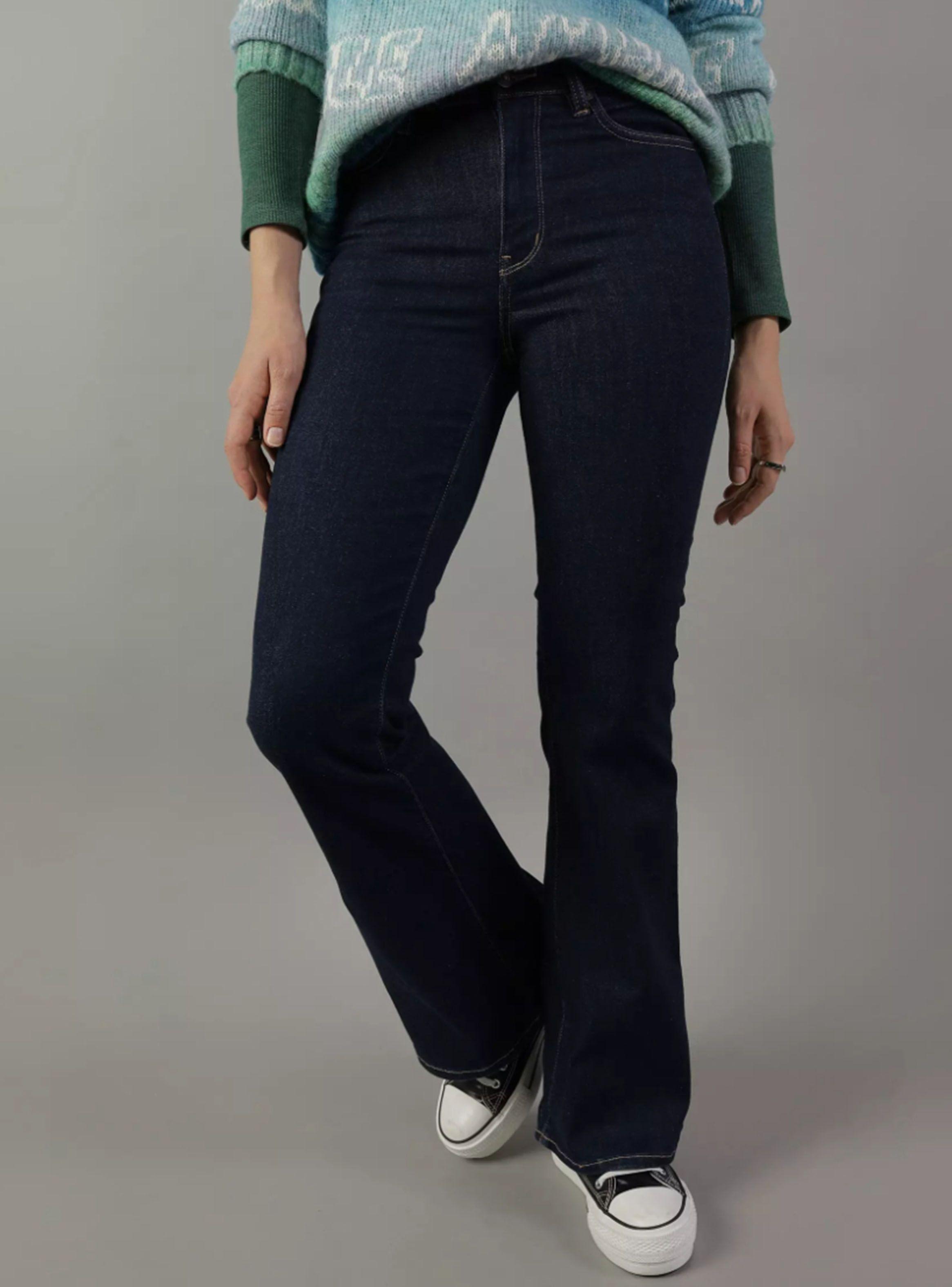Jeans Ae Level Flare Cintura Súper Alta-0