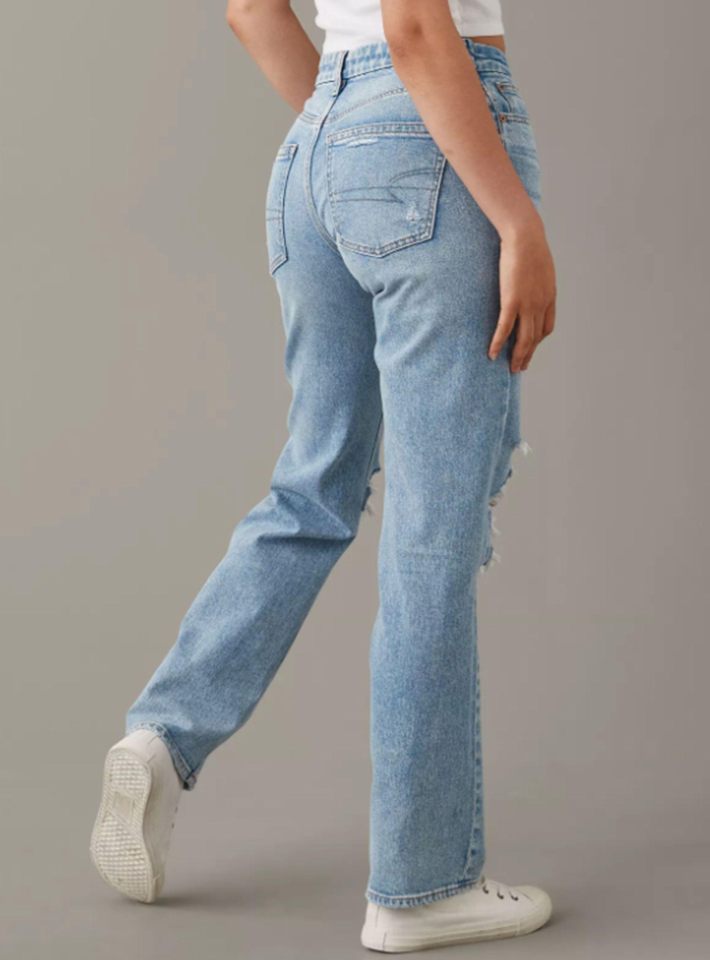 Jeans Stretch Curvy High-Waisted Straight-1
