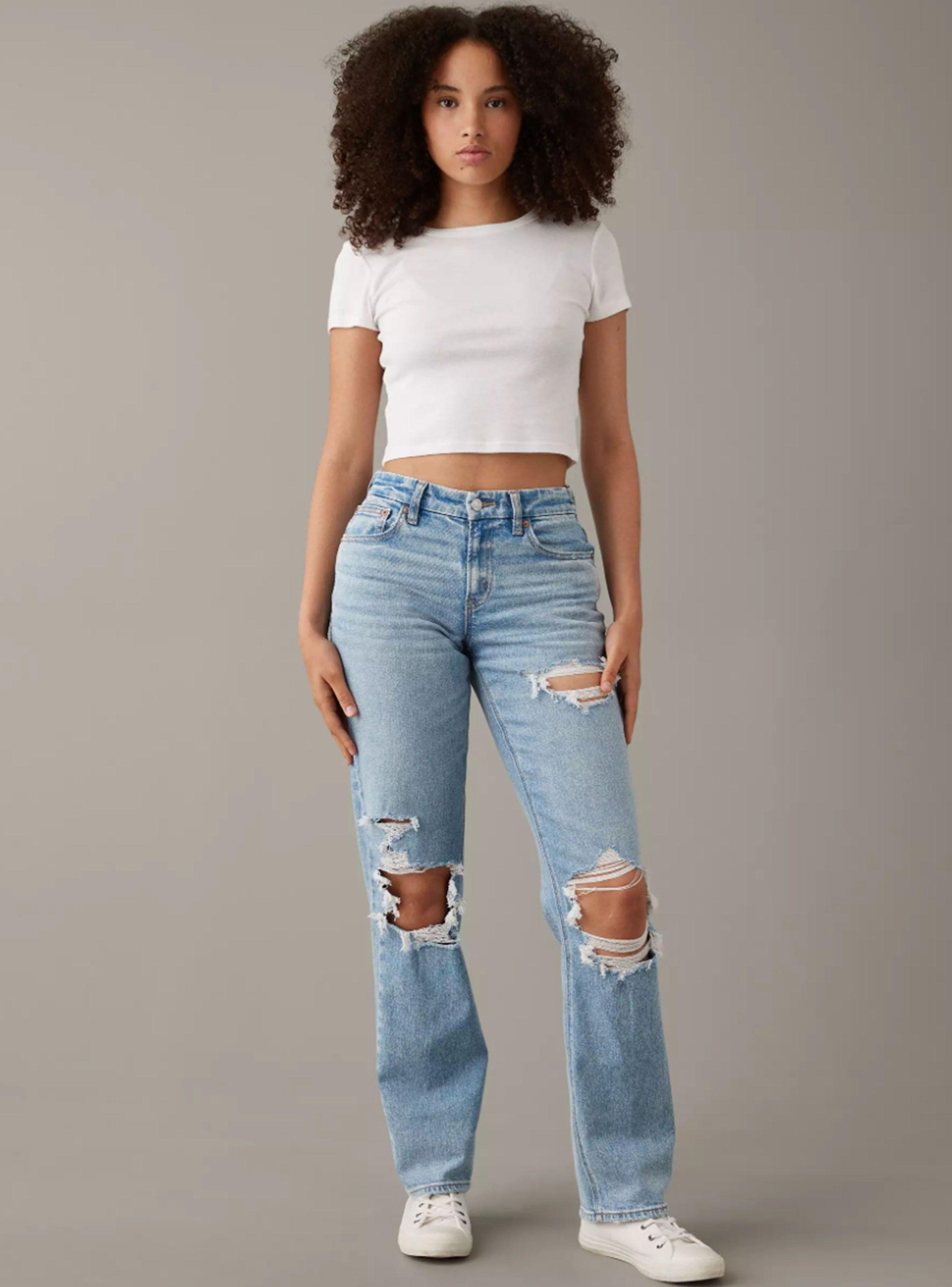 Jeans Stretch Curvy High-Waisted Straight-2