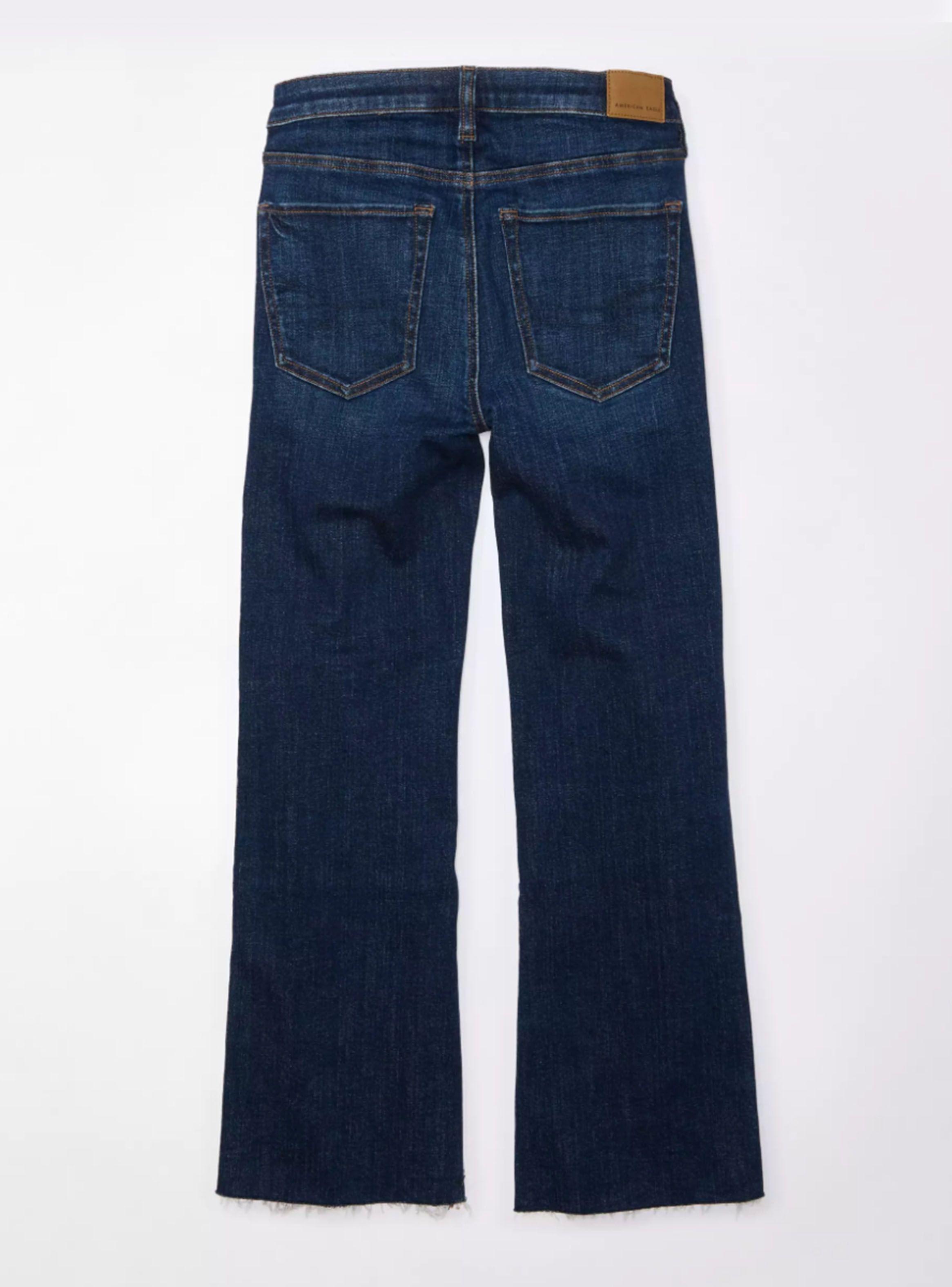 Jeans Kick Bootcut Crop Stretch Cintura Alta-4