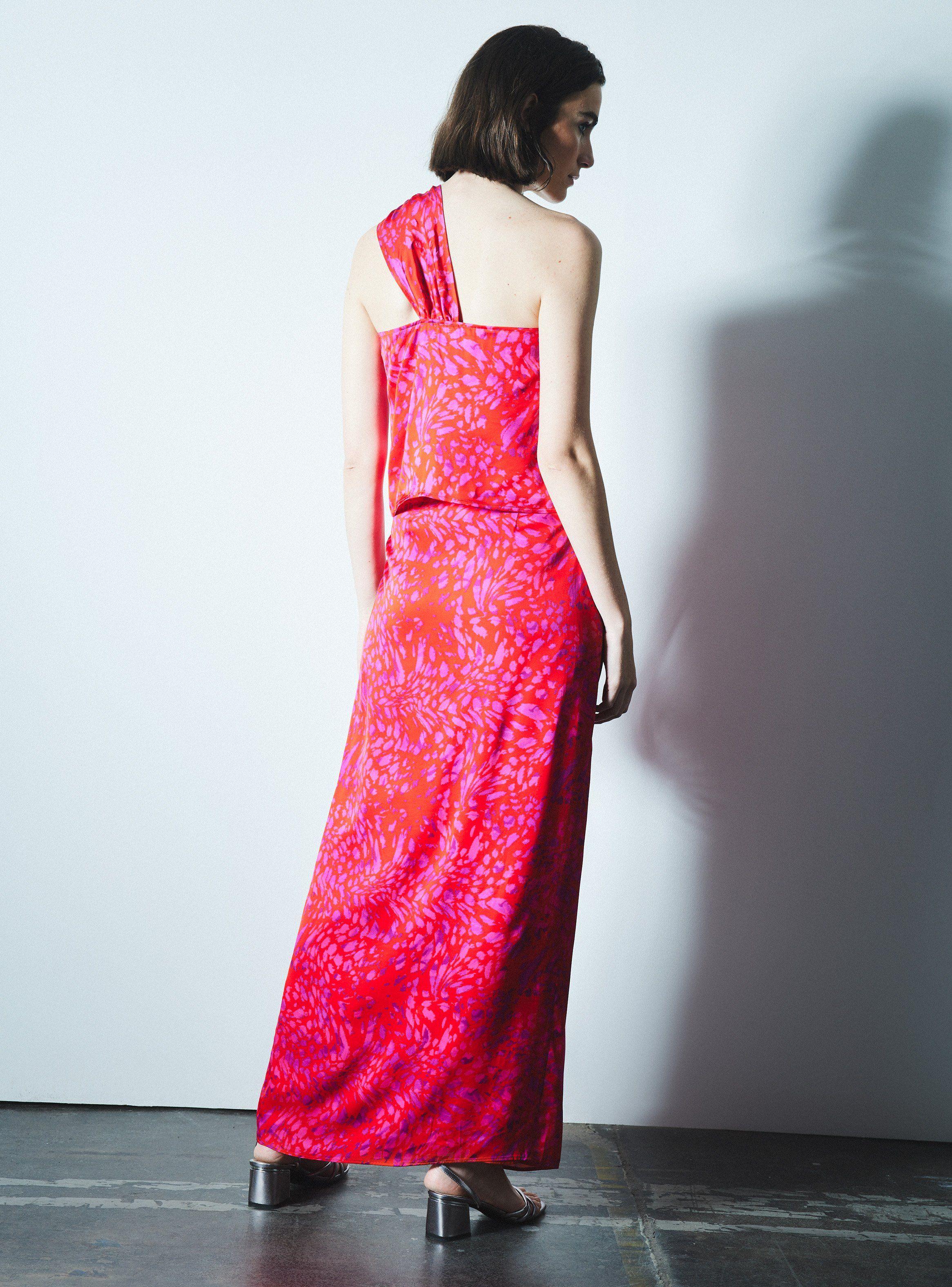 Falda Pareo Larga Estampada-5