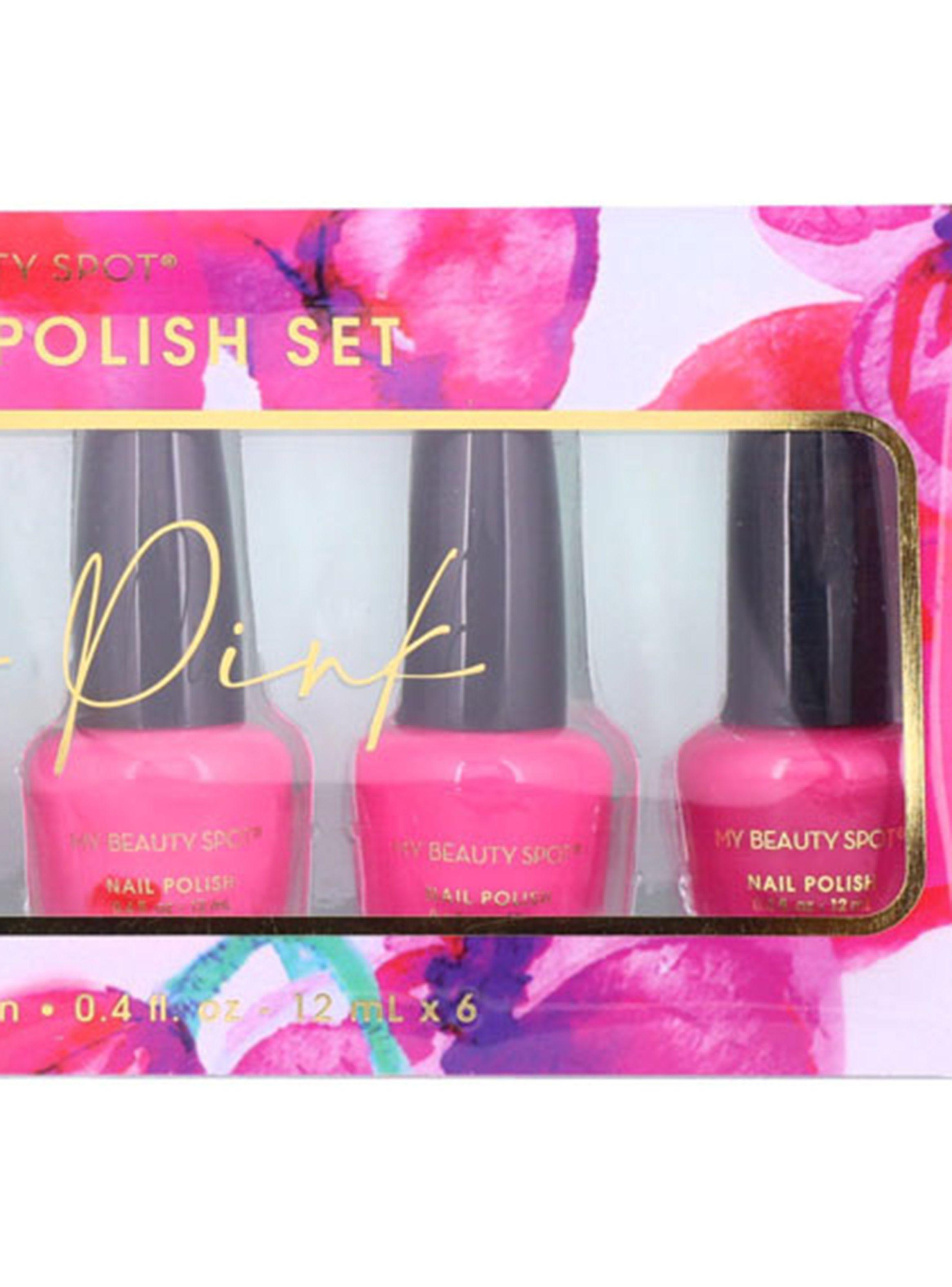 Set Esmaltes de Uñas Pink-2