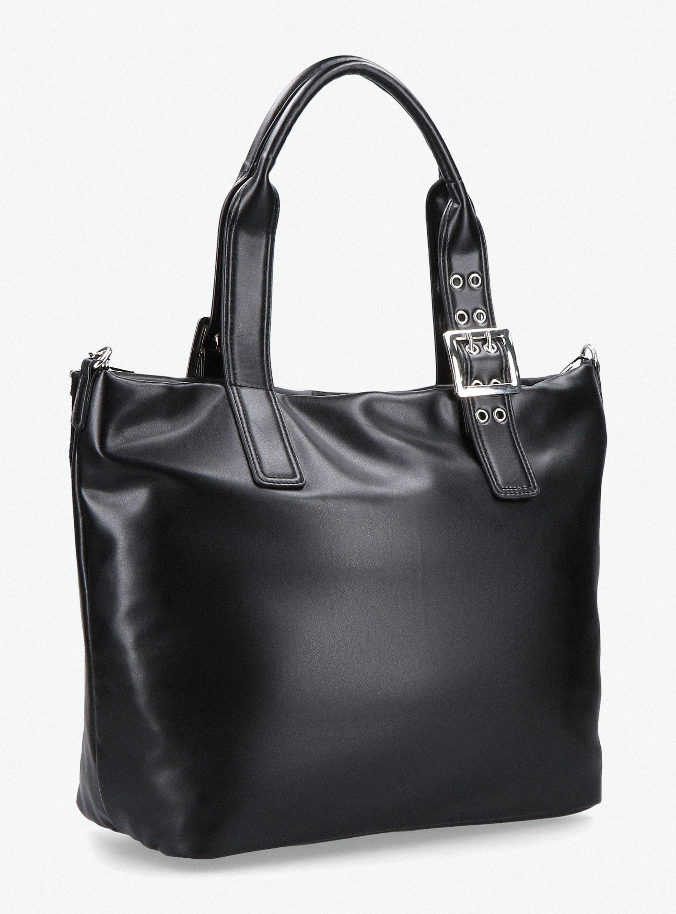 Cartera de Hombro con Detalle Hebilla Metálica-3