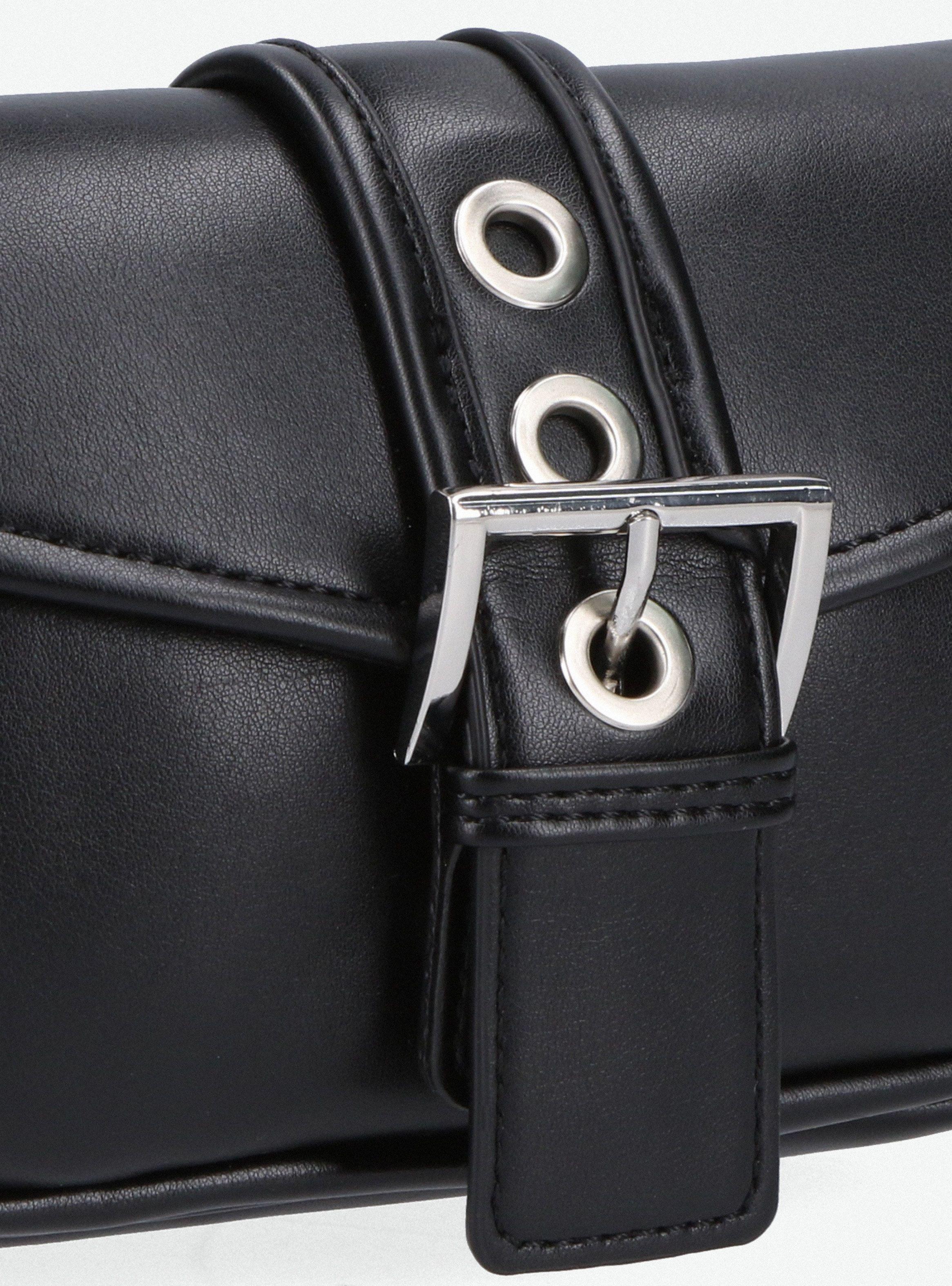 Cartera Cruzada con Hebilla Metálica-6