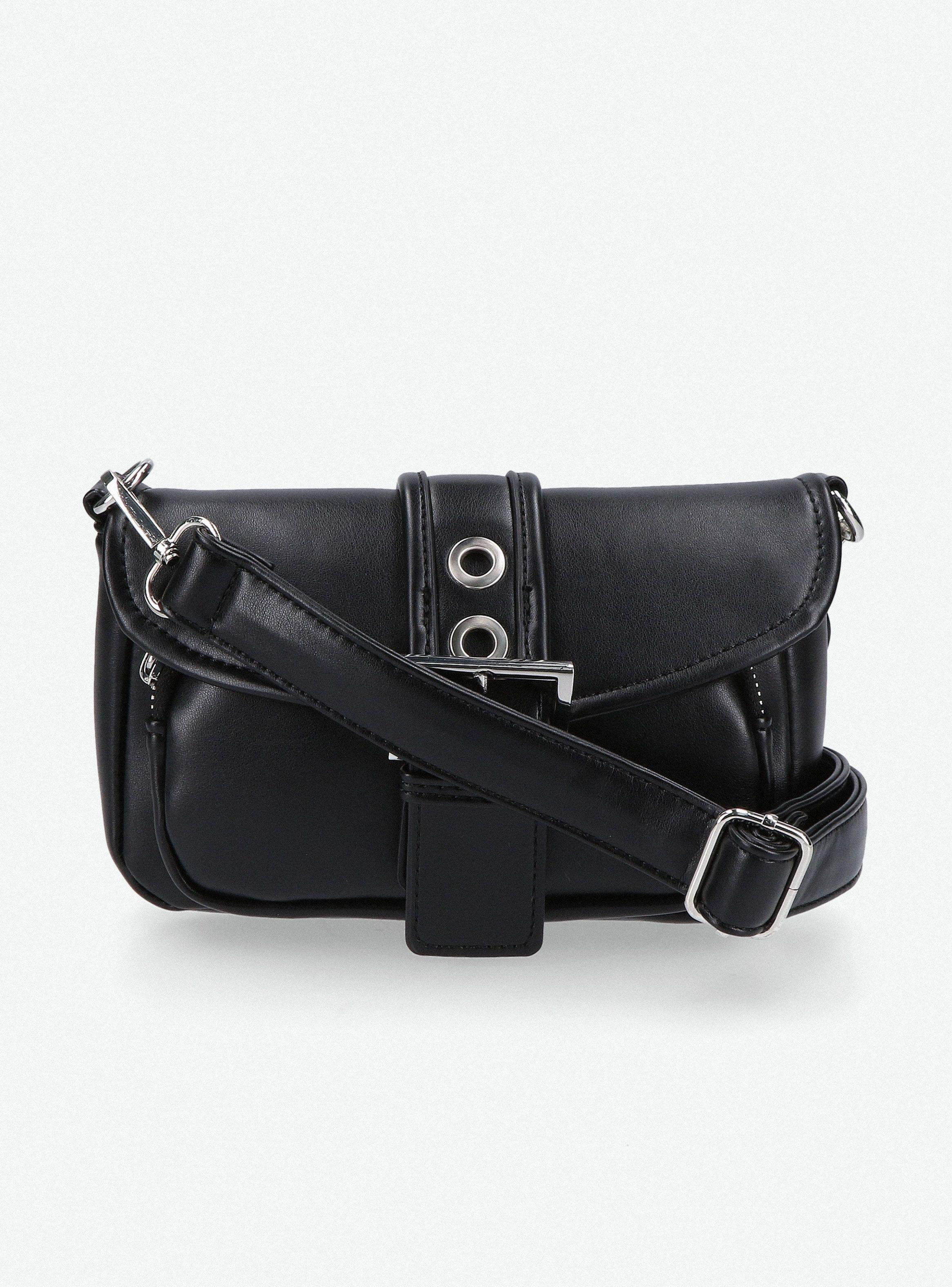 Cartera Cruzada con Hebilla Metálica-2