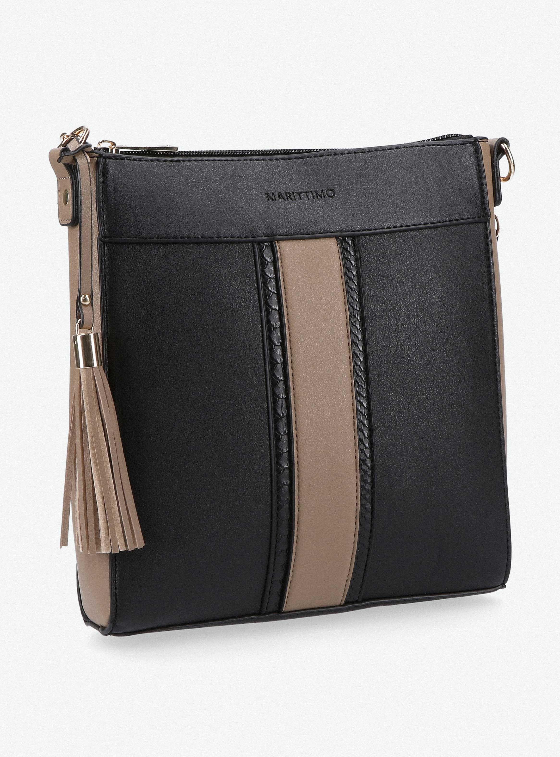 Cartera Crossbody con Huincha y Texturas-3