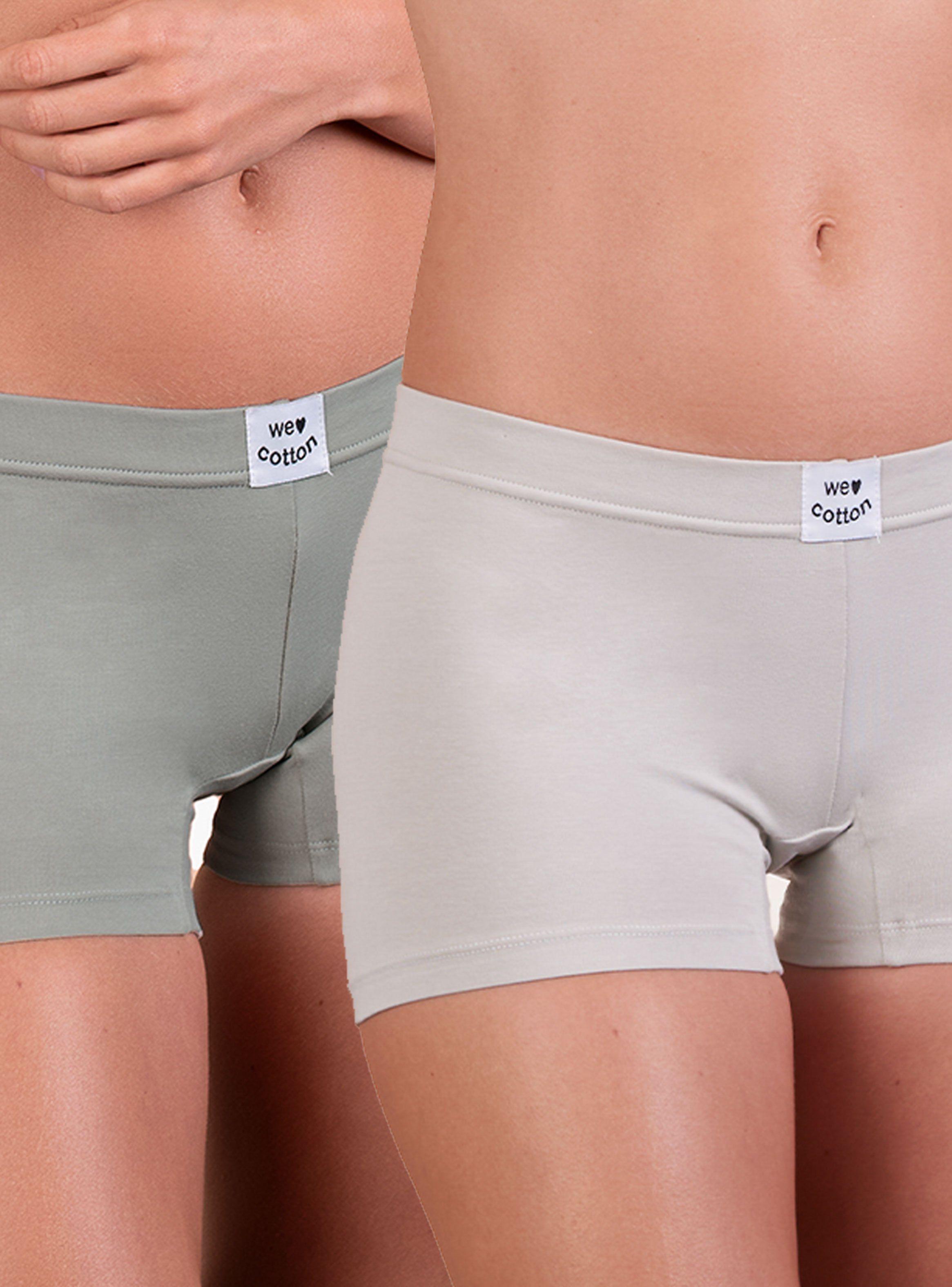 Pack 2 Pantaleta Tipo Boxer Algodón Orgánico 6012002-0