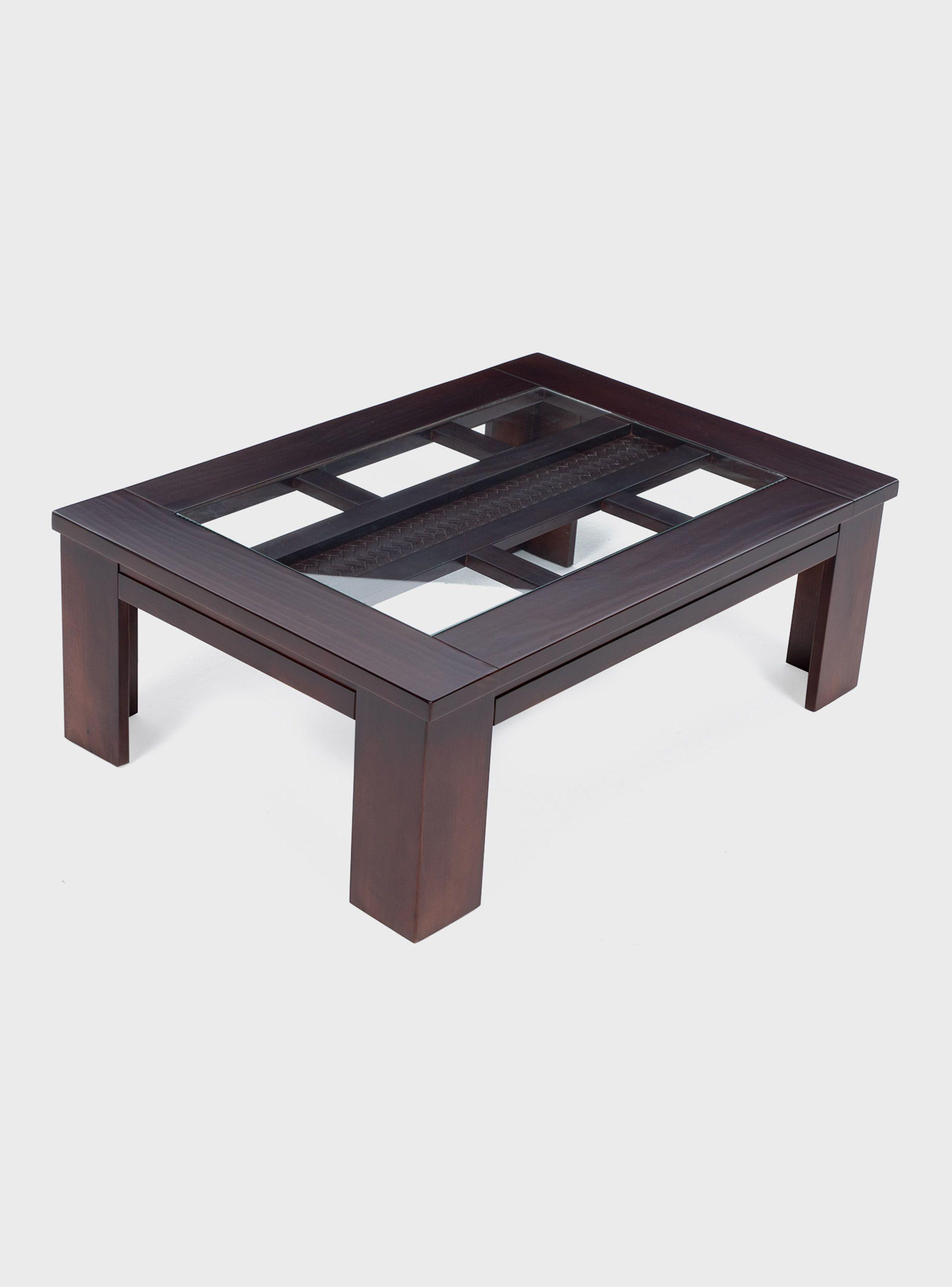 Mesa de Centro New Malaga 71x100 cm Chocolate-3