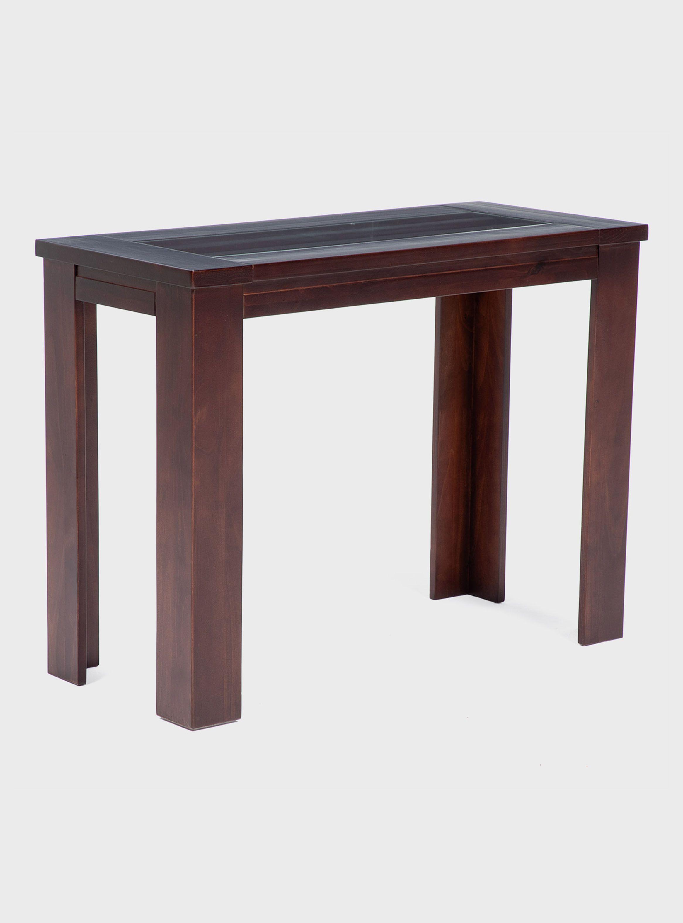 Mesa Arrimo New Malaga 46x100 cm Chocolate-2