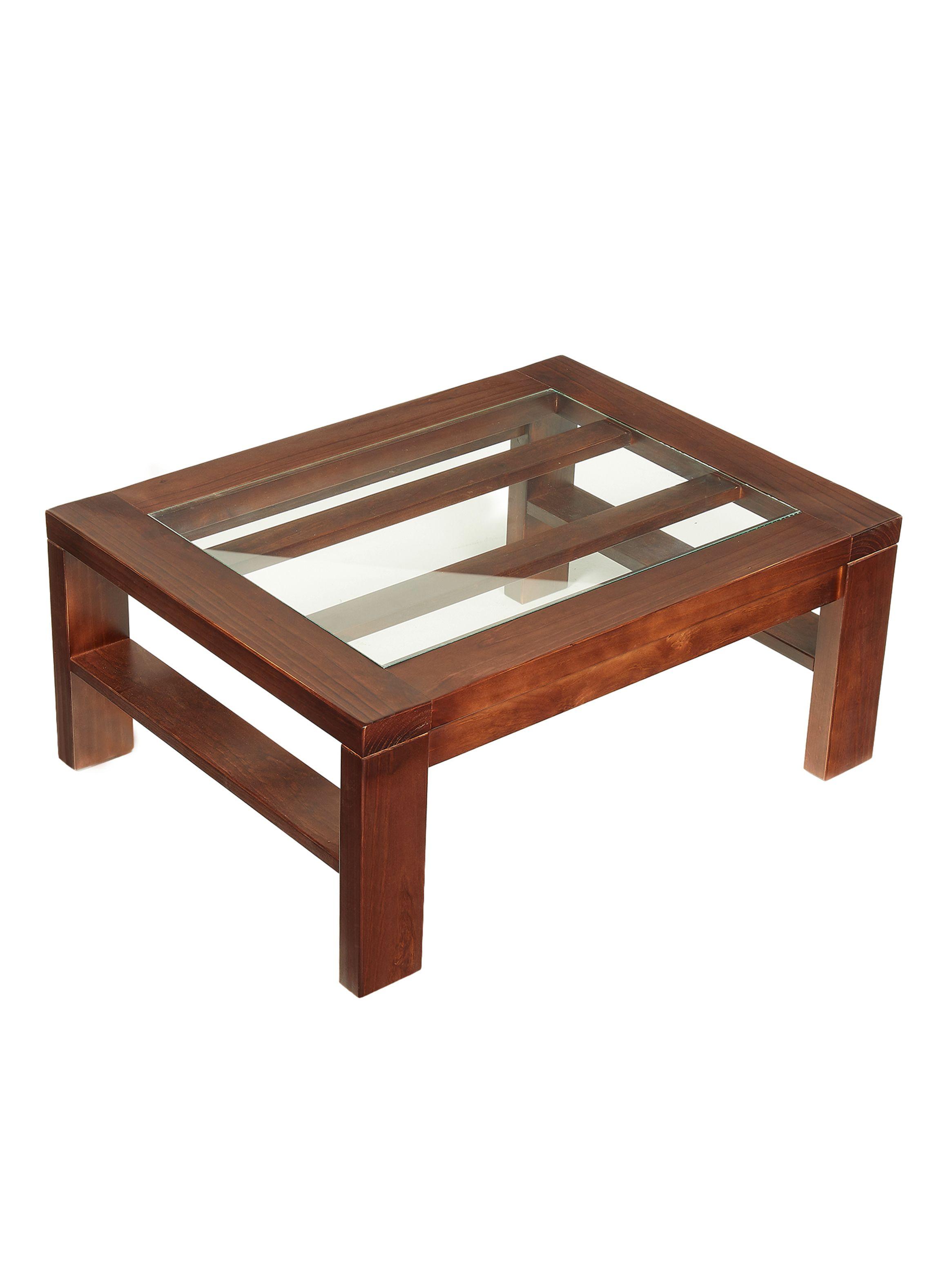 Mesa Centro New Milán Chocolate 60x80 cm-2