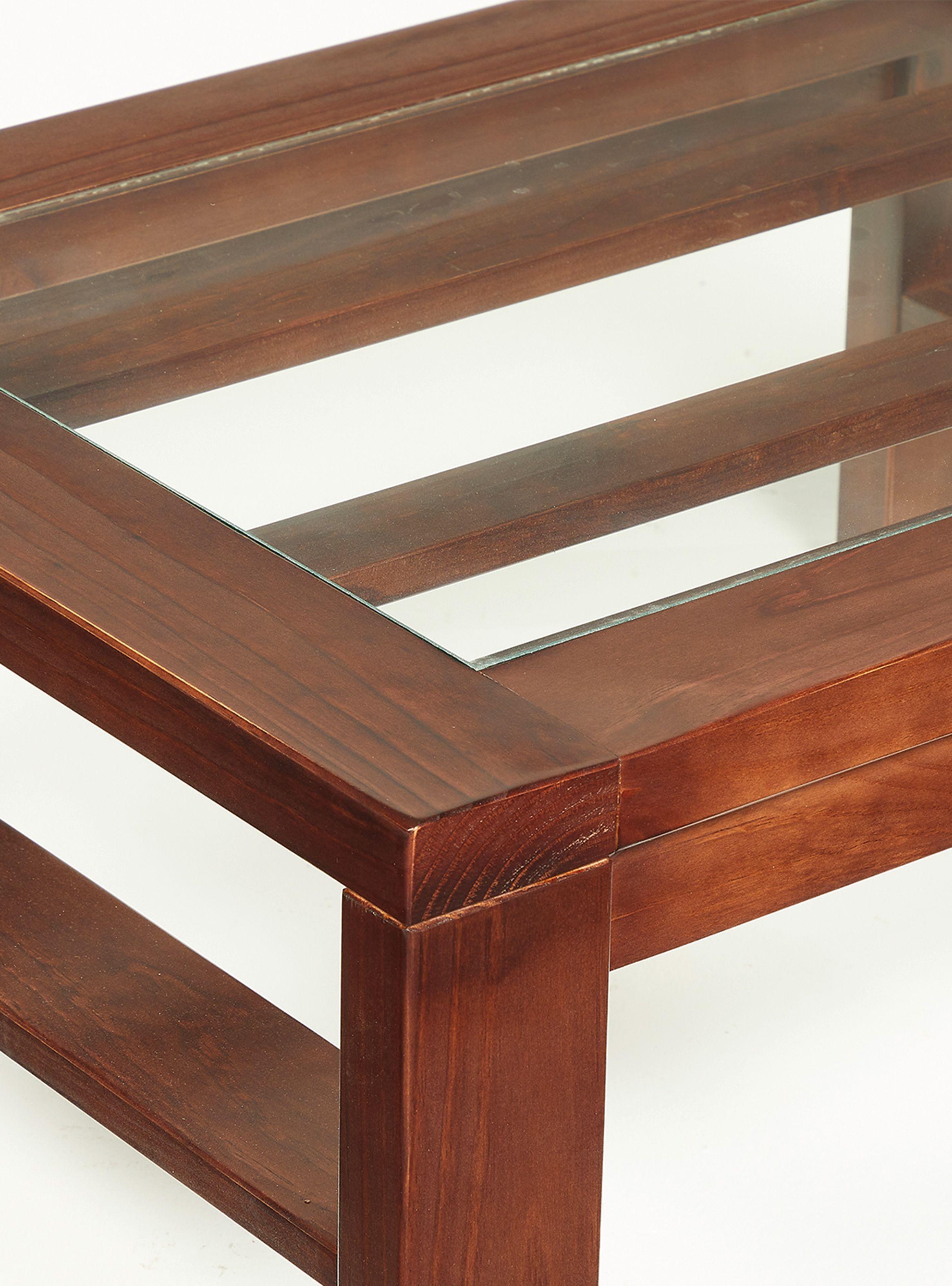 Mesa Centro New Milán Chocolate 60x80 cm-4
