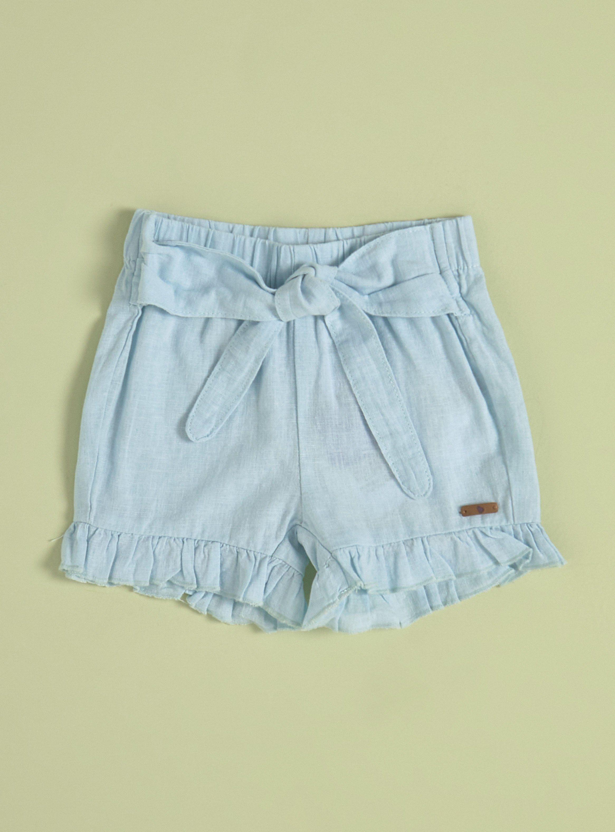 Short con Vuelos y Amarra Frontal-0