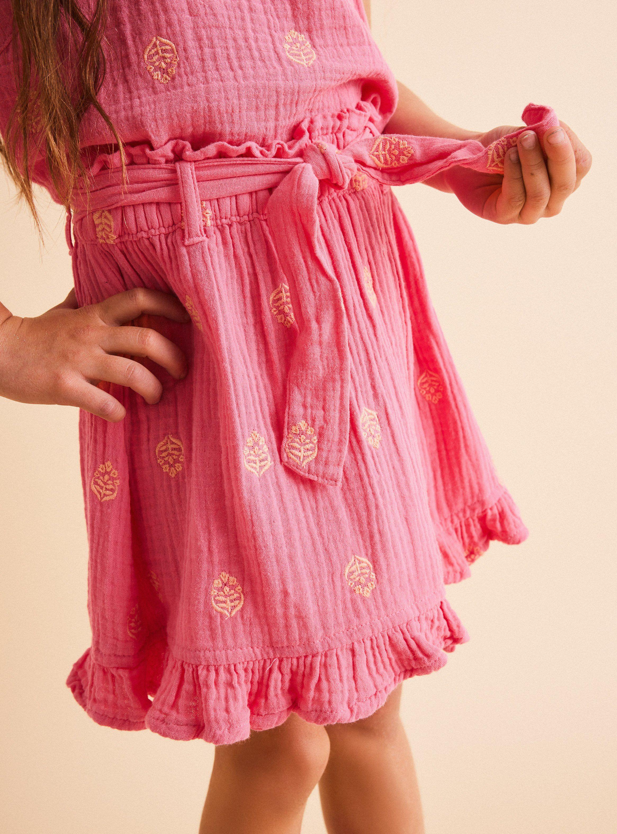 Short Falda Short Muselina Bordado-1
