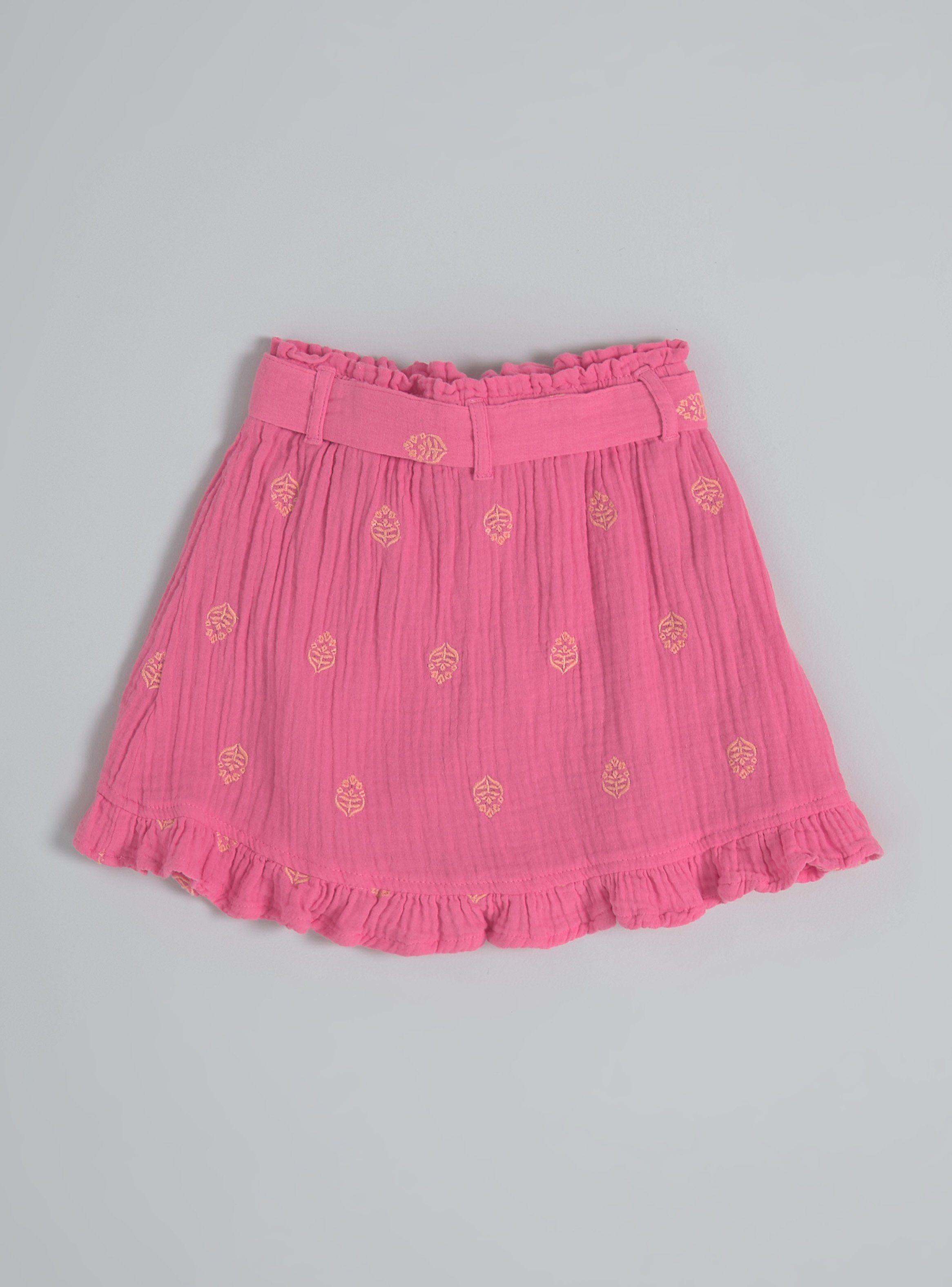 Short Falda Short Muselina Bordado-3