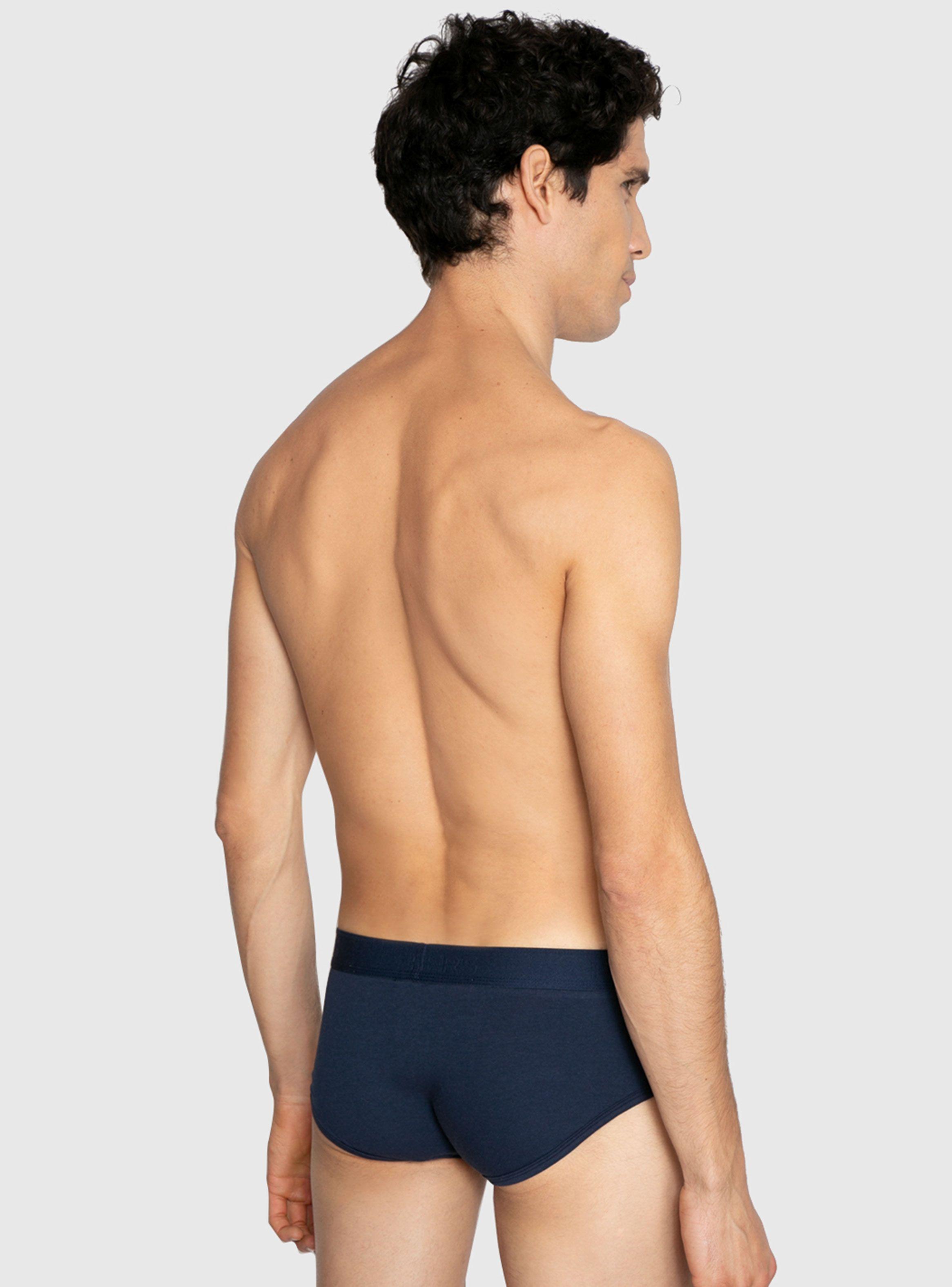 Slip Liso Pack 3 Hipster Algodón-2