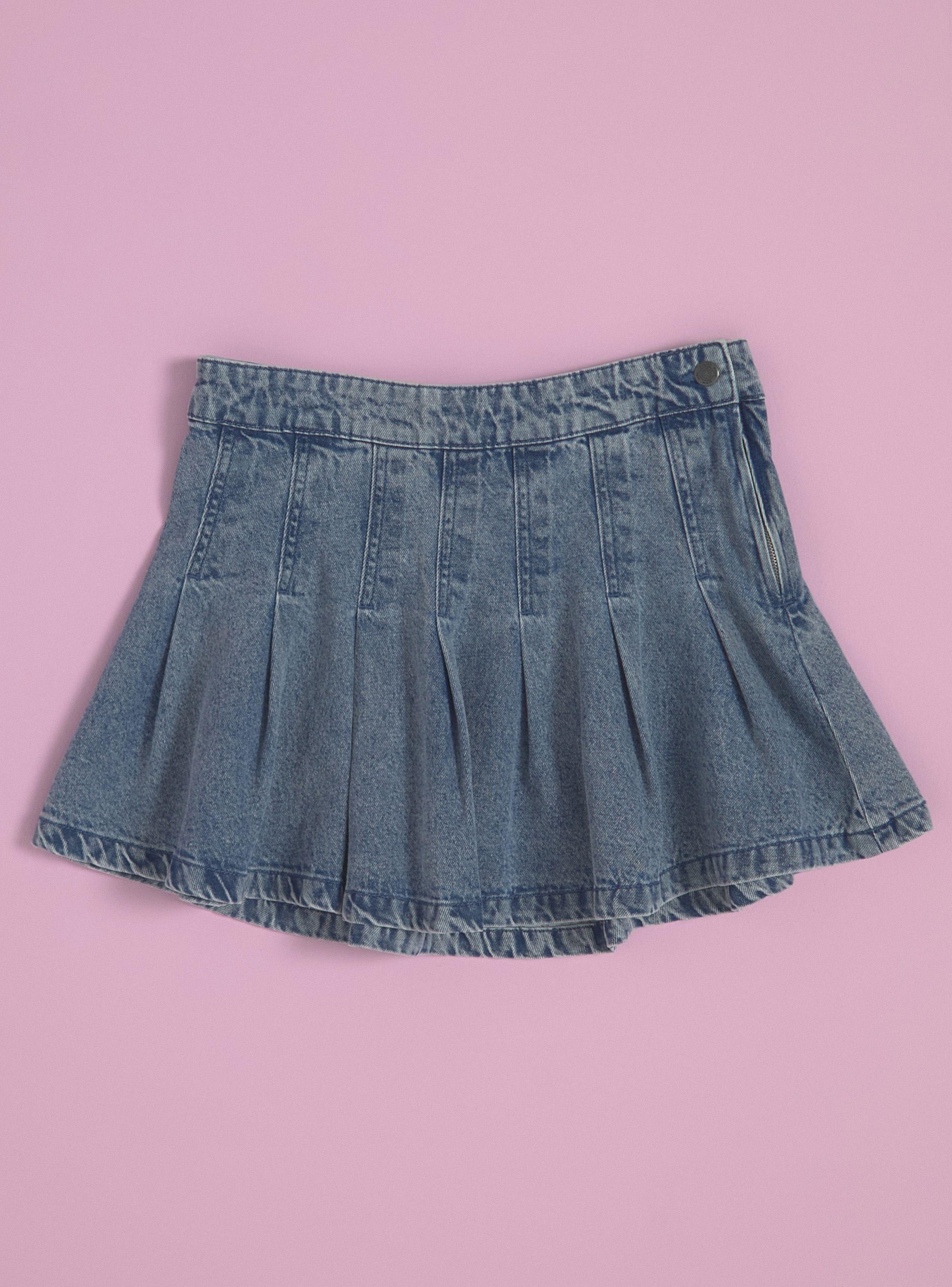 Falda Moda Tableada-0
