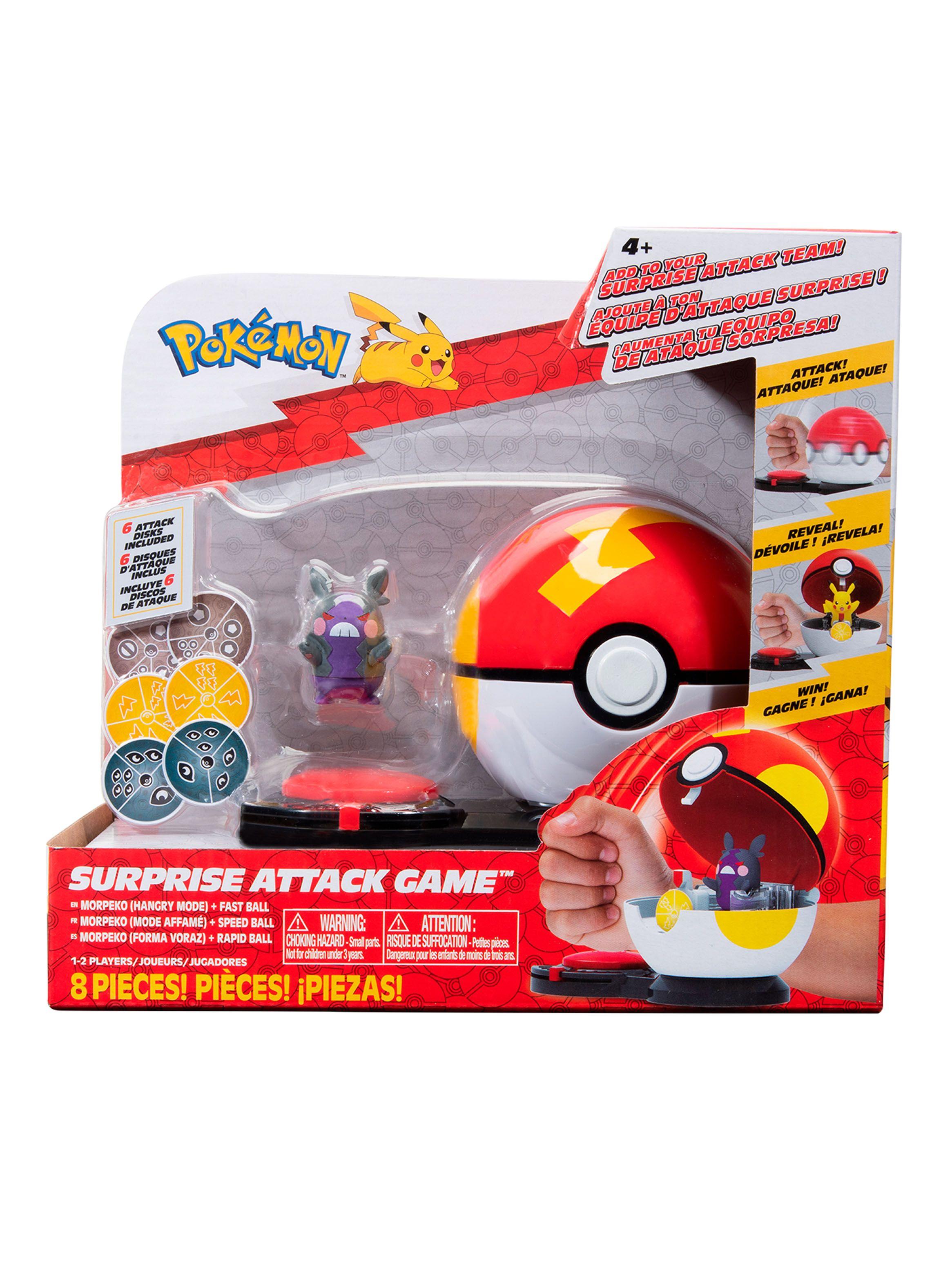 Set Figura de Acción Morpeko Ataque Sorpresa + Pokebola-4