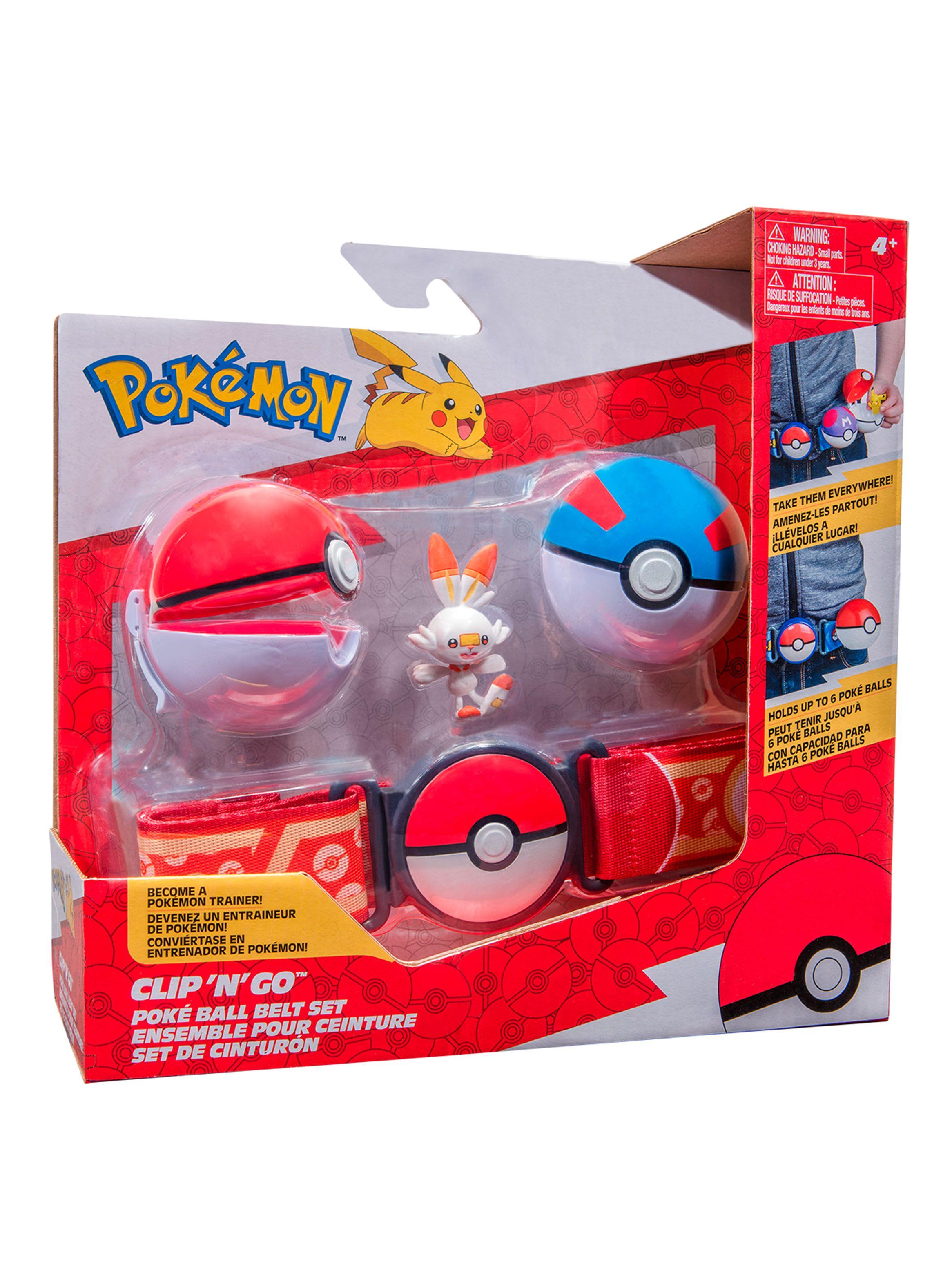 Cinturón Entrenador Pokemon Scorbunny y Pokebola-2