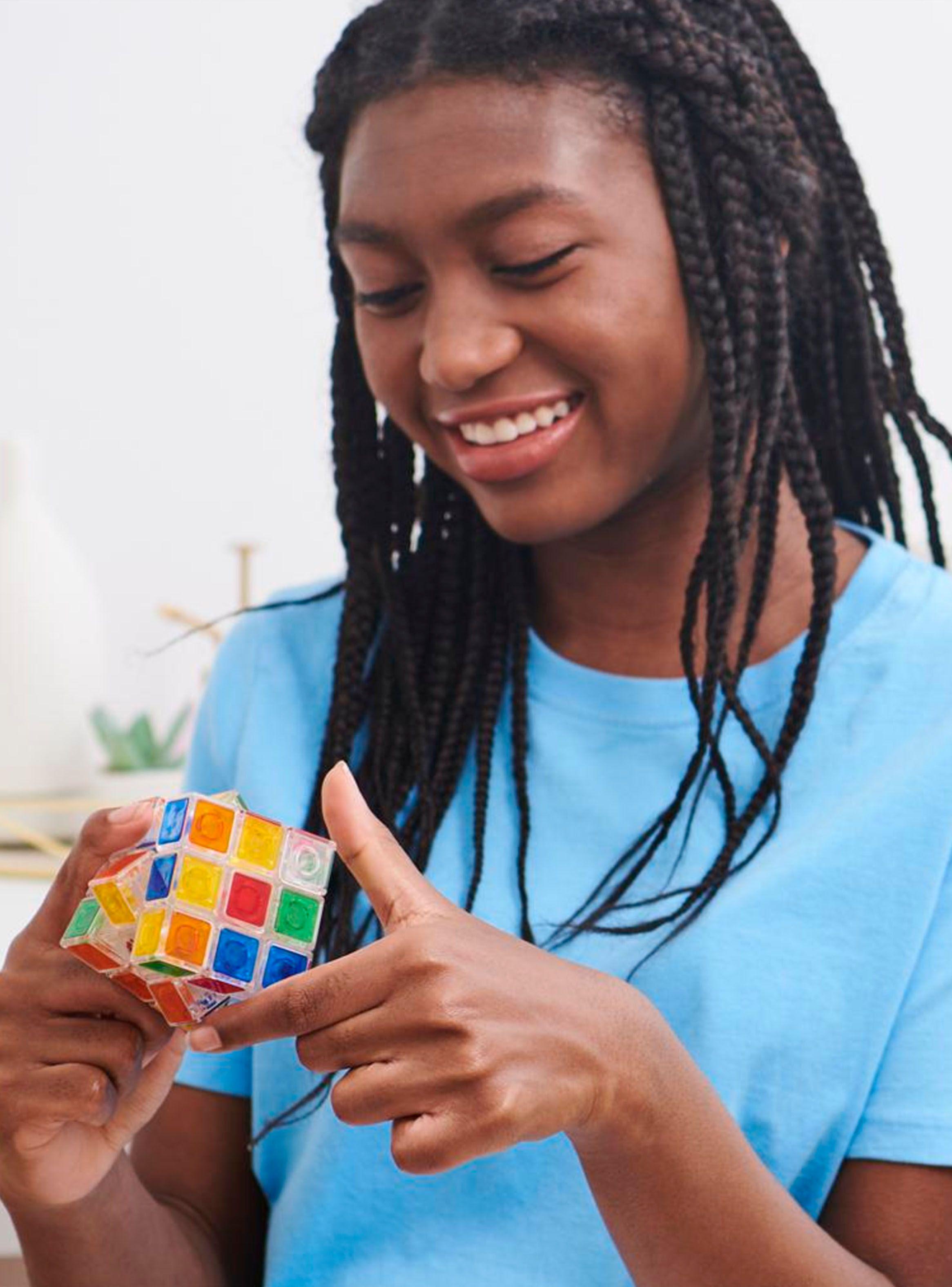Juguete Armable Rubiks Cubo Cristal 3X3-3