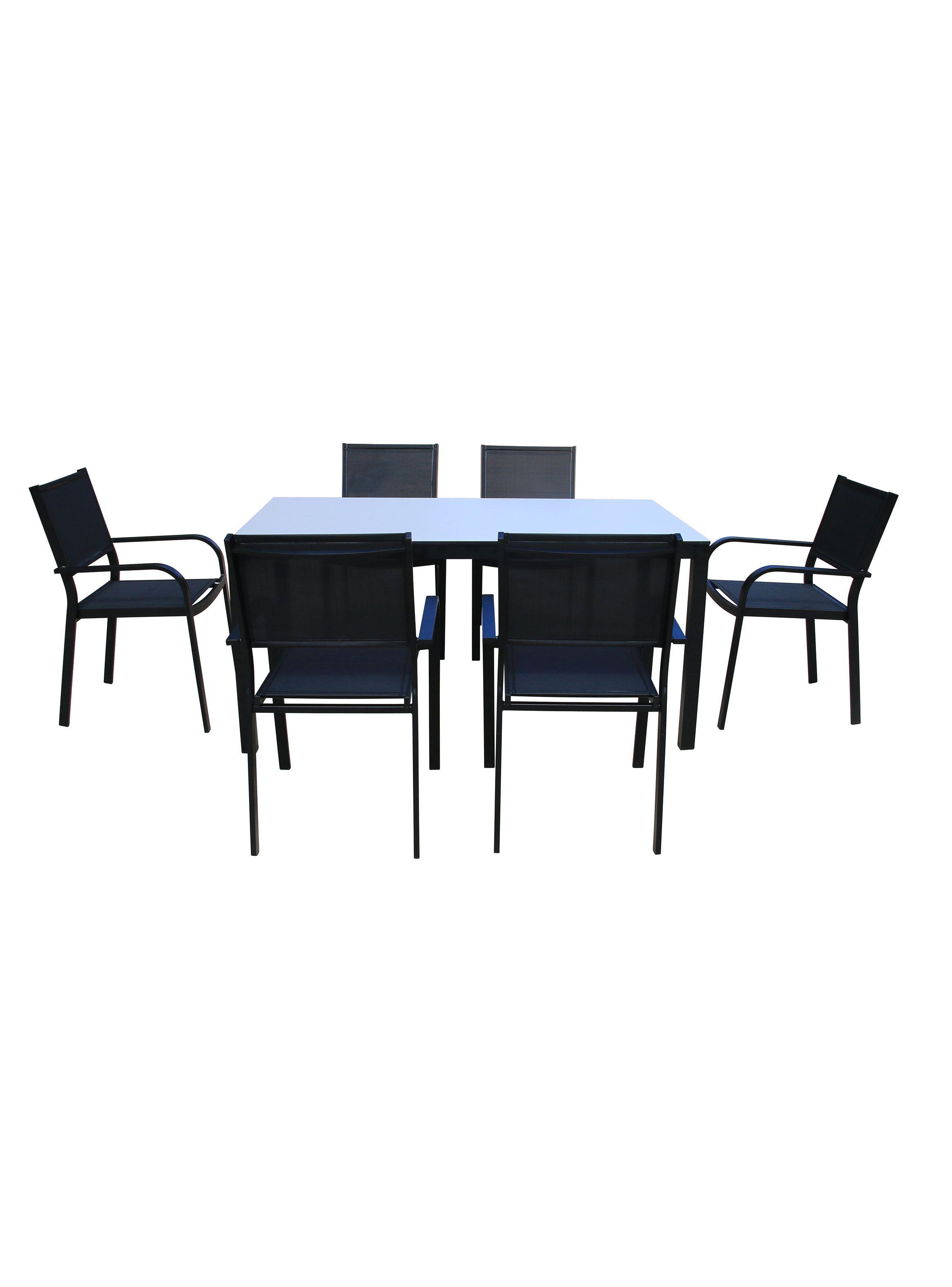 Juego Comedor Terraza + 6 Sillas Freshwater-2