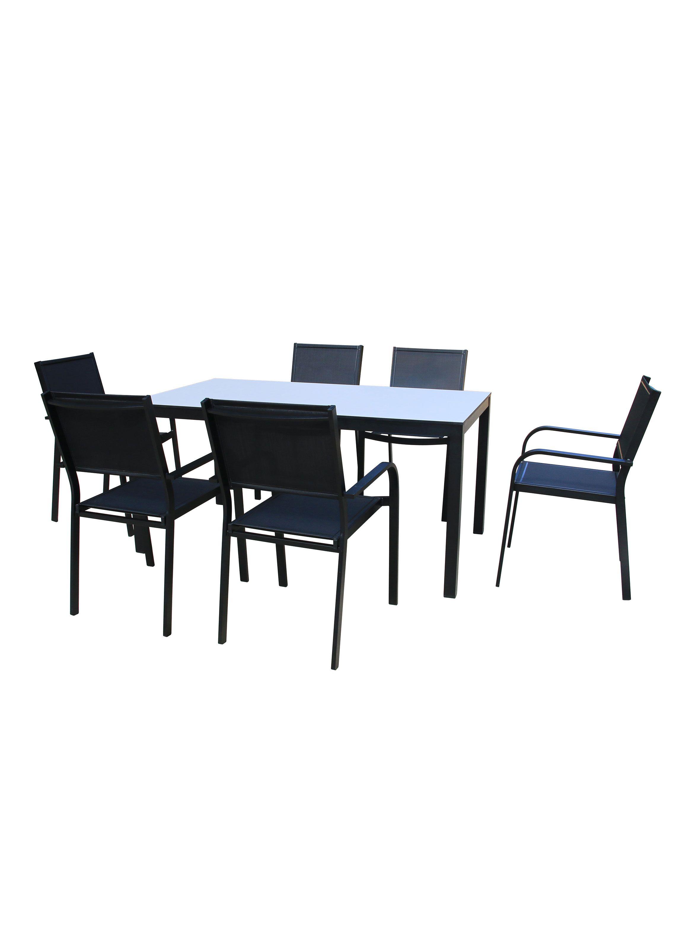Juego Comedor Terraza + 6 Sillas Freshwater-4
