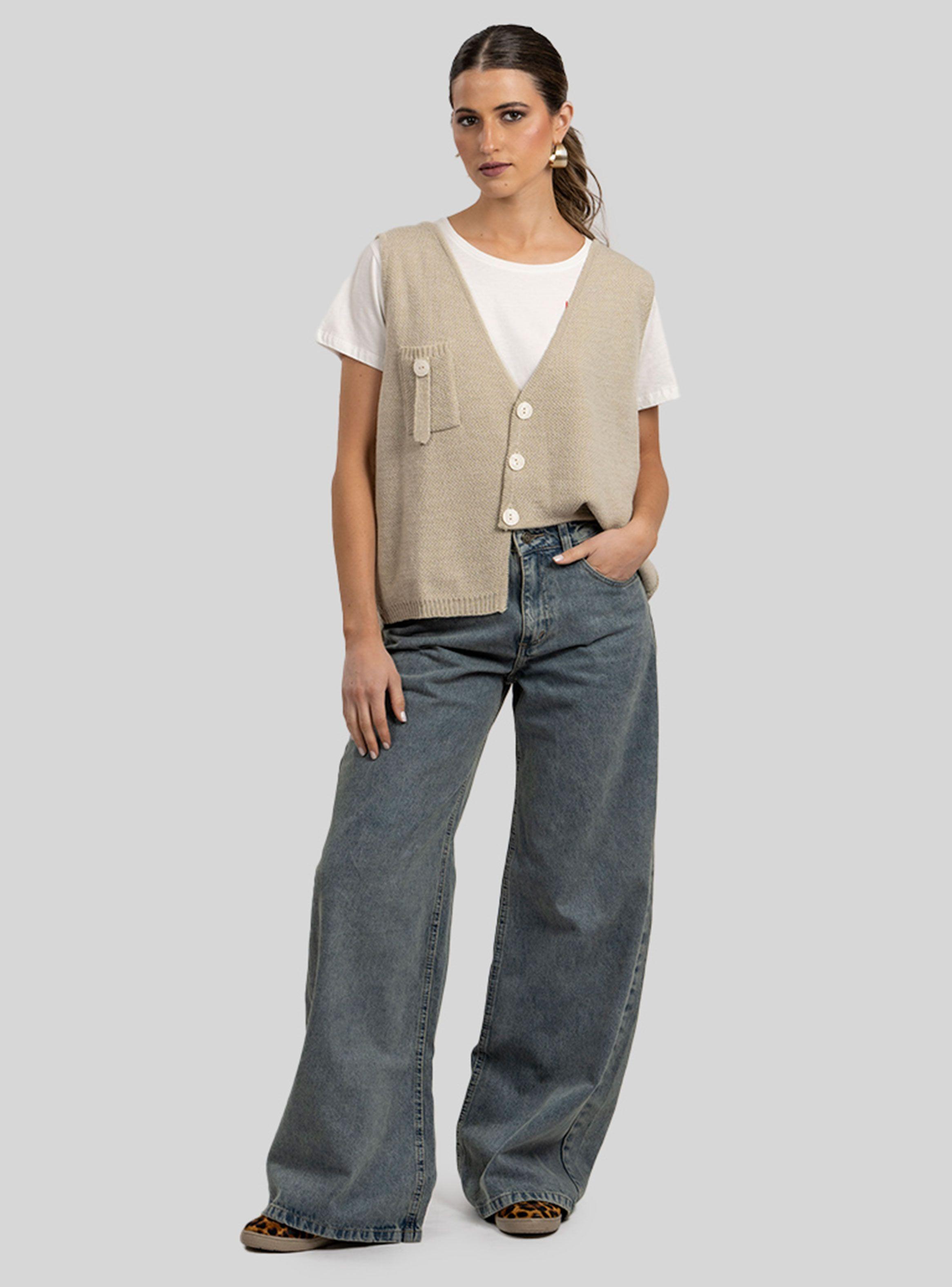 Chaleco Lorenza sin Mangas-4