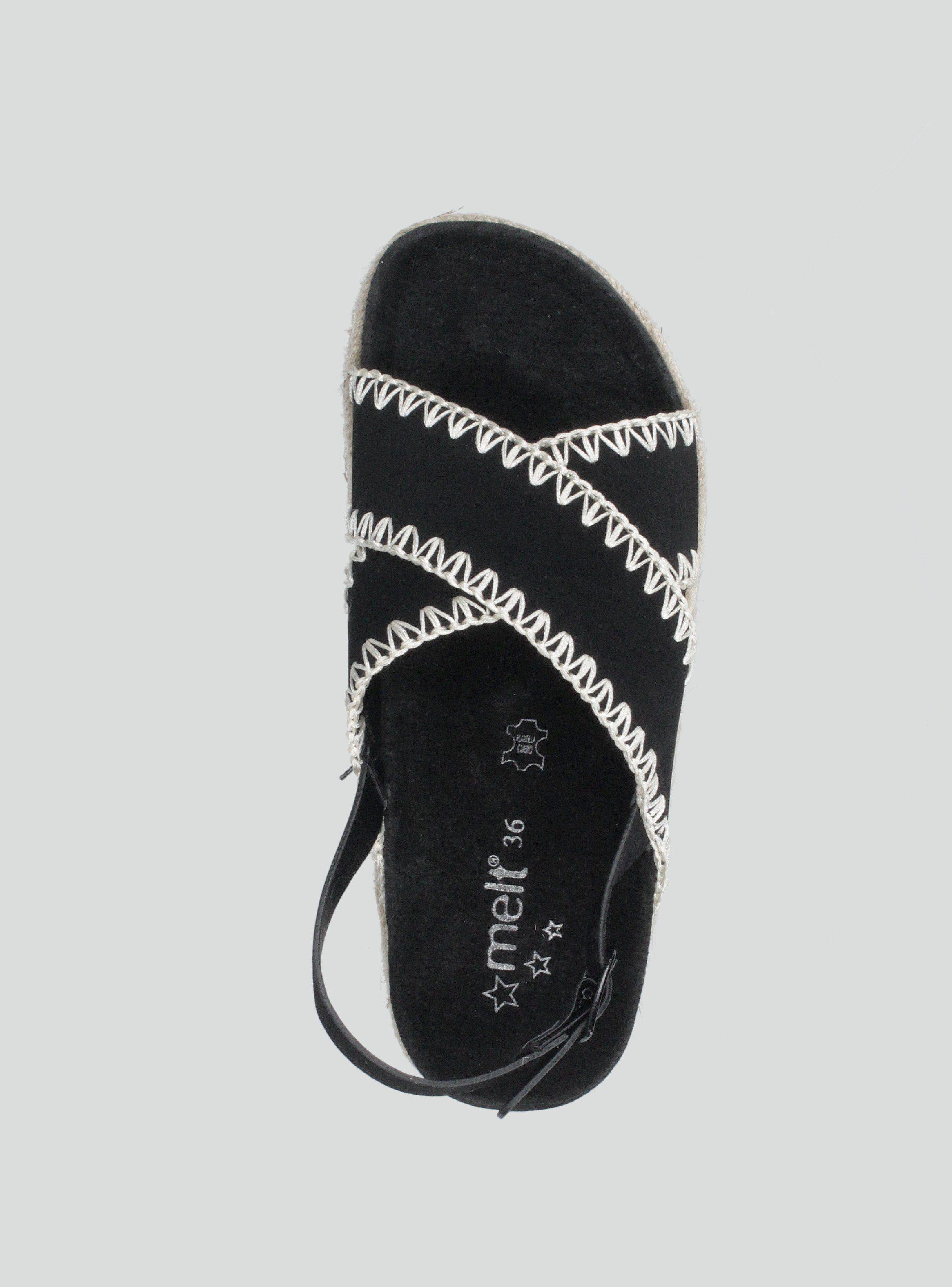 Sandalia Yute con Capellada Bordada Niña-2