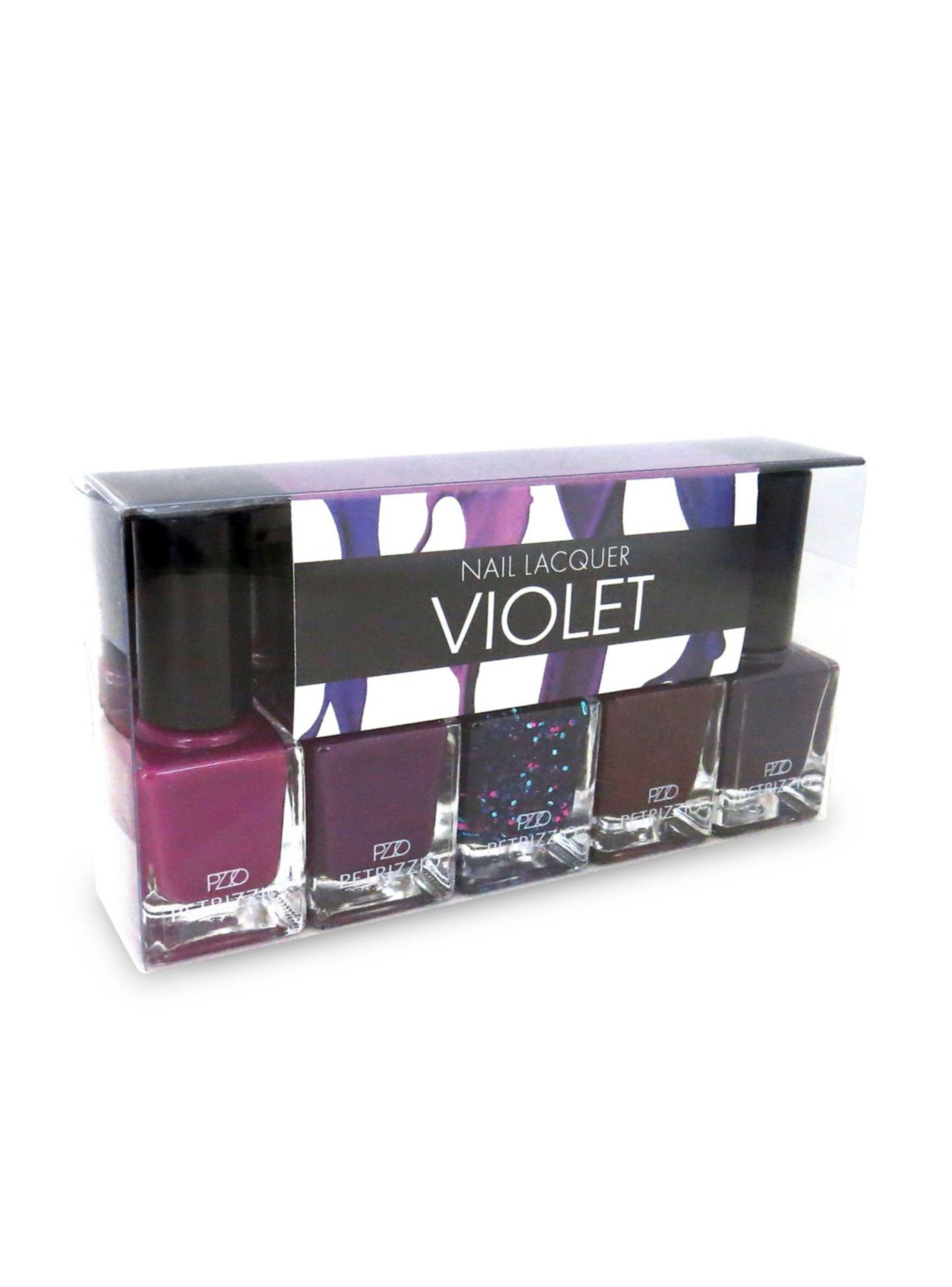 Esmalte Petrizzio de Uñas Lacquer Set Violet 2-0