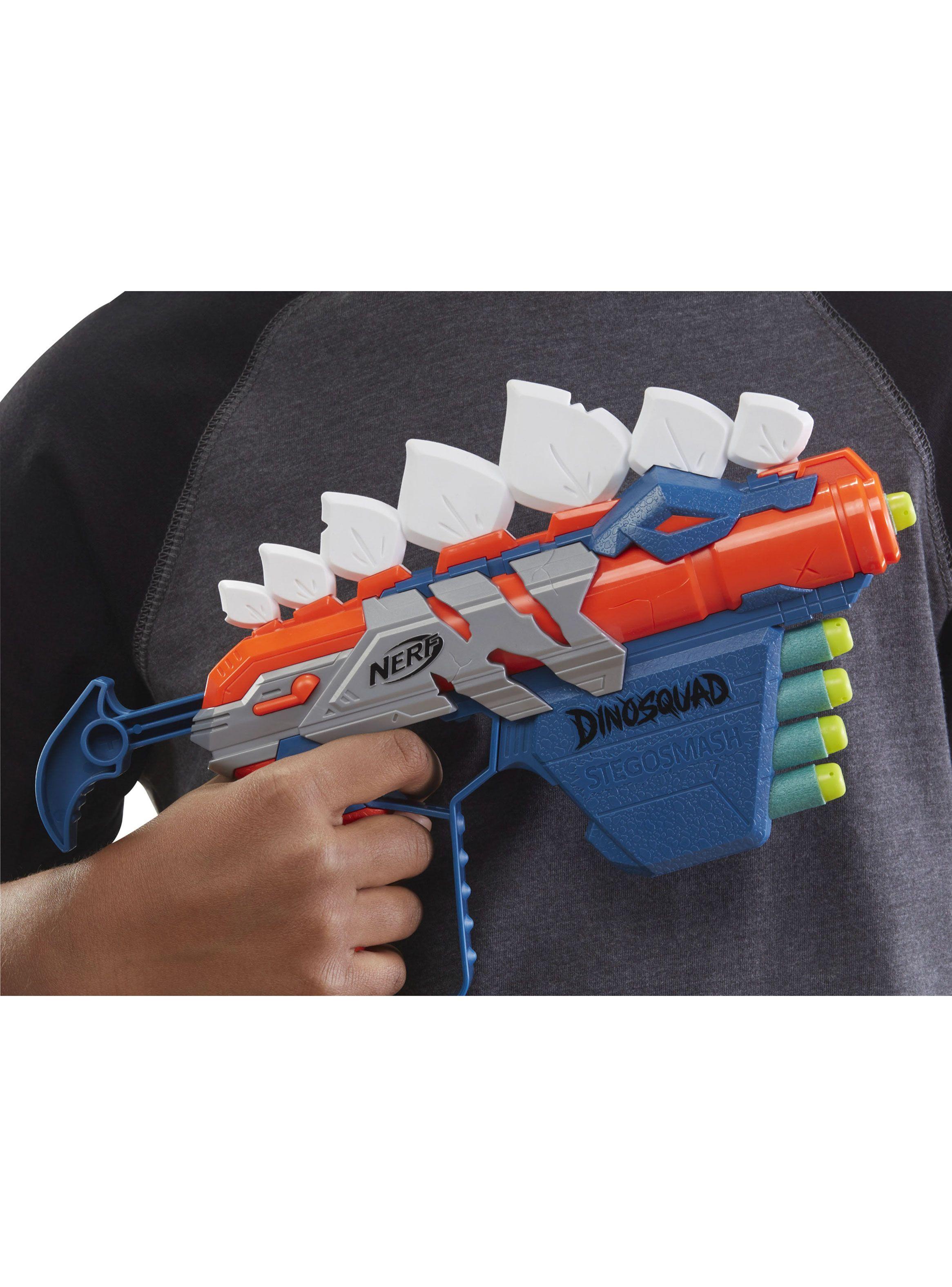 Lanzador de Dardos DinoSquad StegoSmash Nerf-1