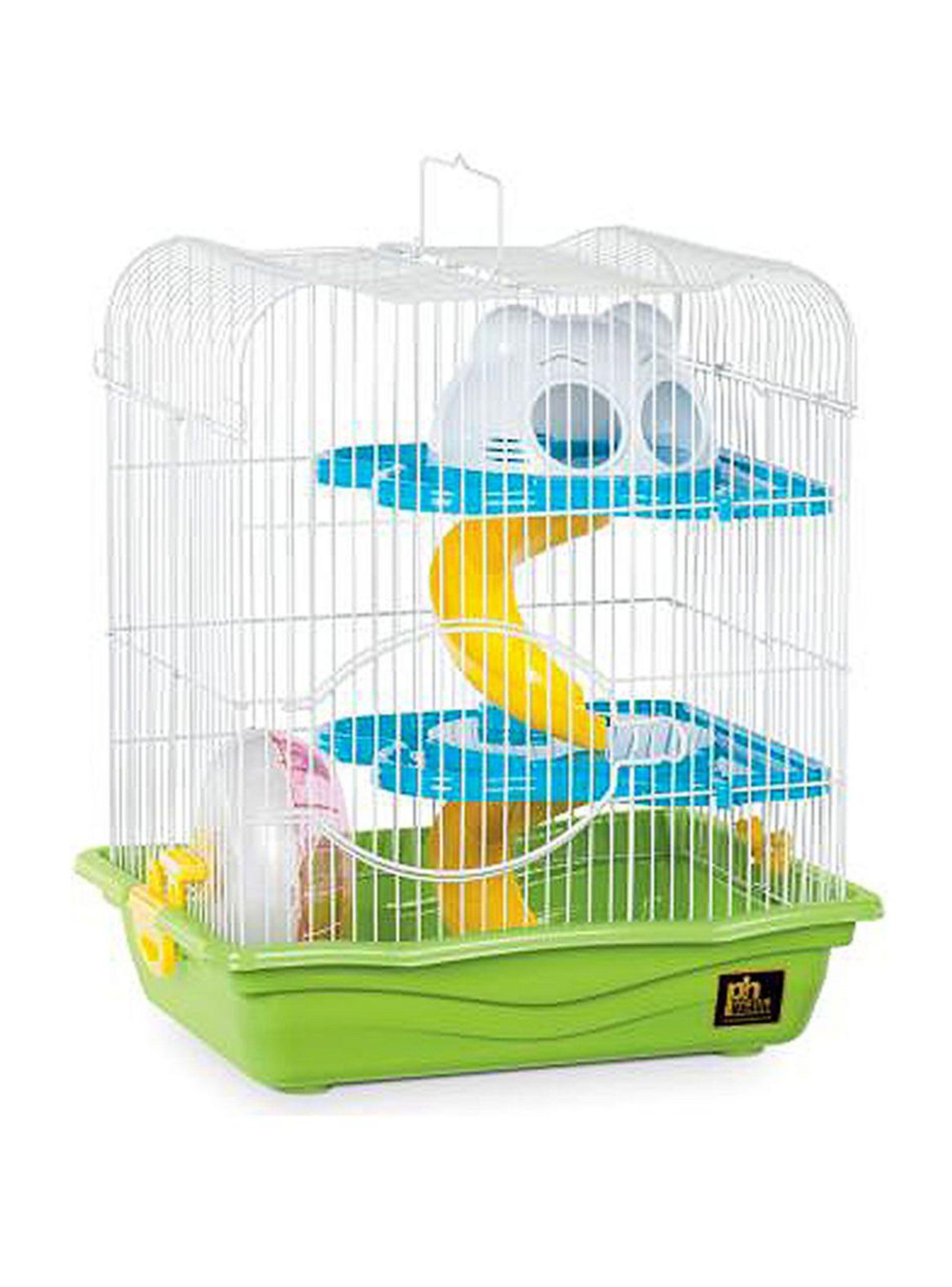 Jaula Refugio para Hamster 3 Niveles Phendryx-0